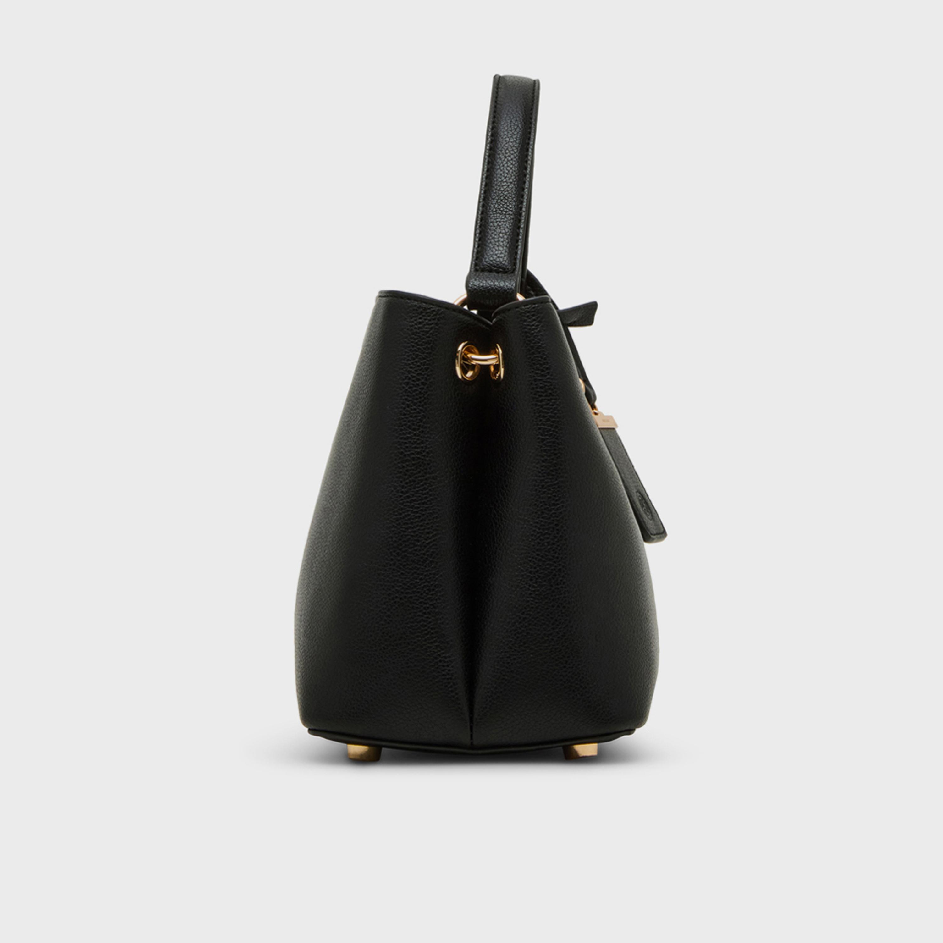 آن كلين - شنطة يد علوية ذات ملمس مميز بقفل دوار وحزام قابل للإزالة-women-bagsandwallets-handbags-image-4
