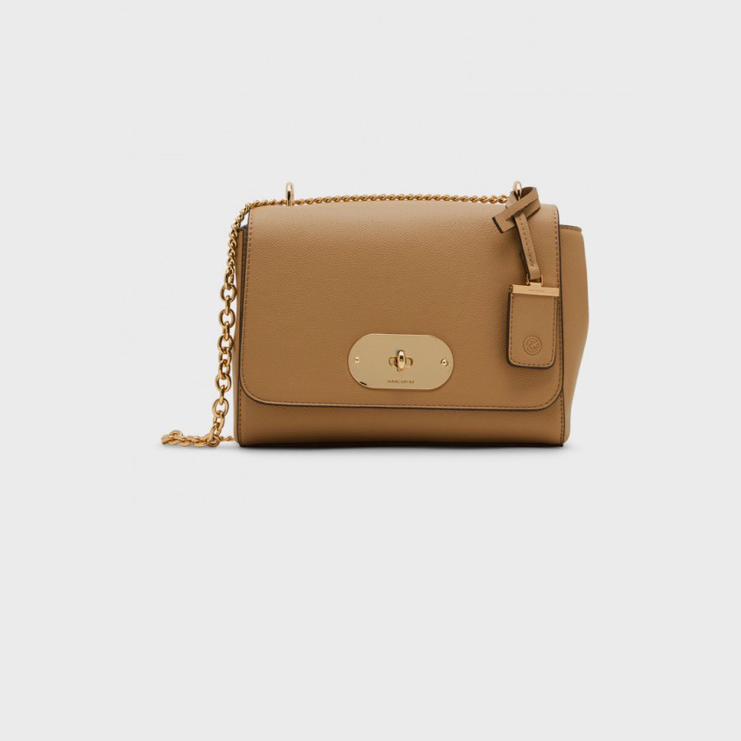 آن كلين - شنطة كتف مزخرفة بقفل دوار وحزام قابل للتعديل-women-bagsandwallets-handbags-image-1