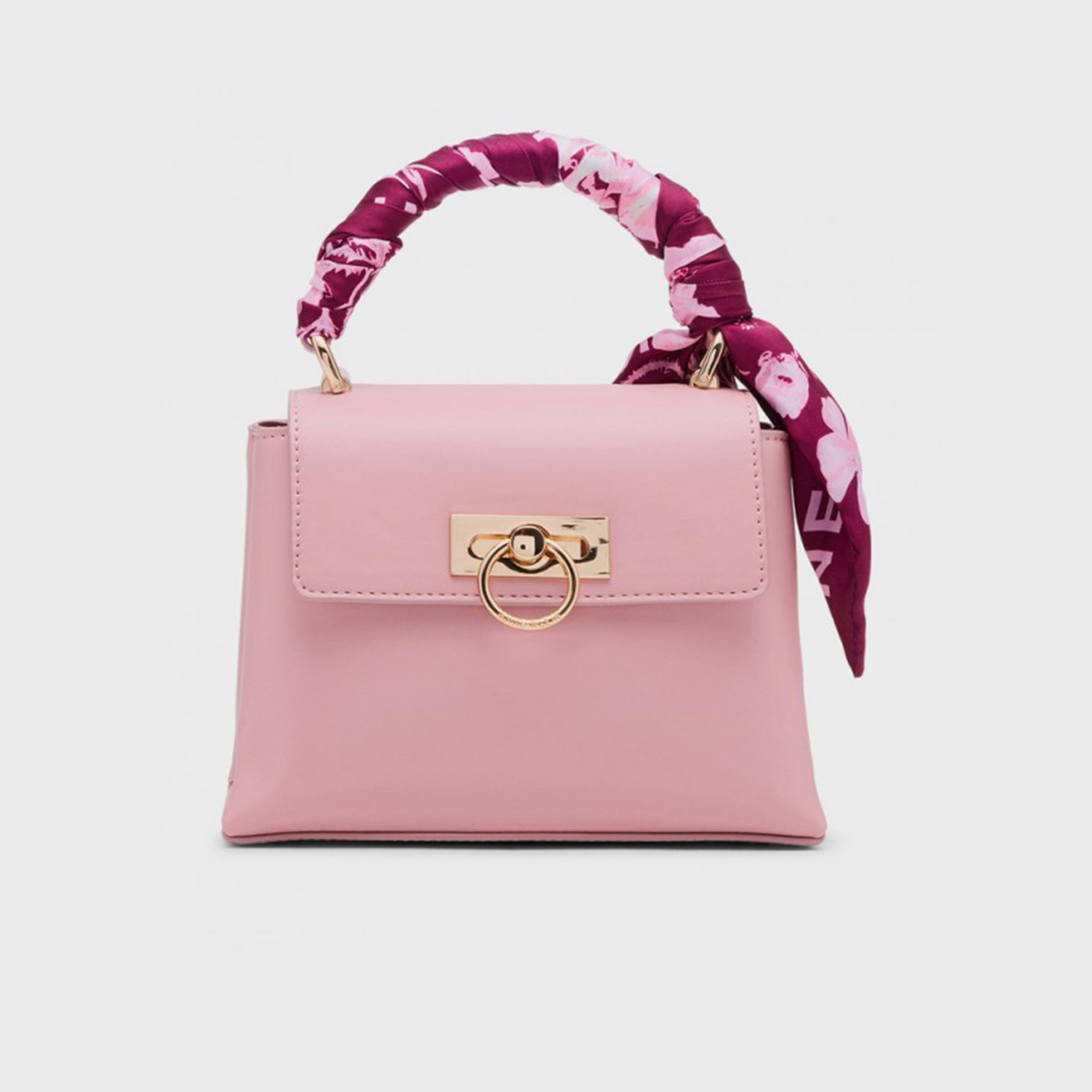 آن كلين - شنطة يد علوية ذات ملمس مميز بقفل دوار وحزام قابل للإزالة-women-bagsandwallets-handbags-image-1