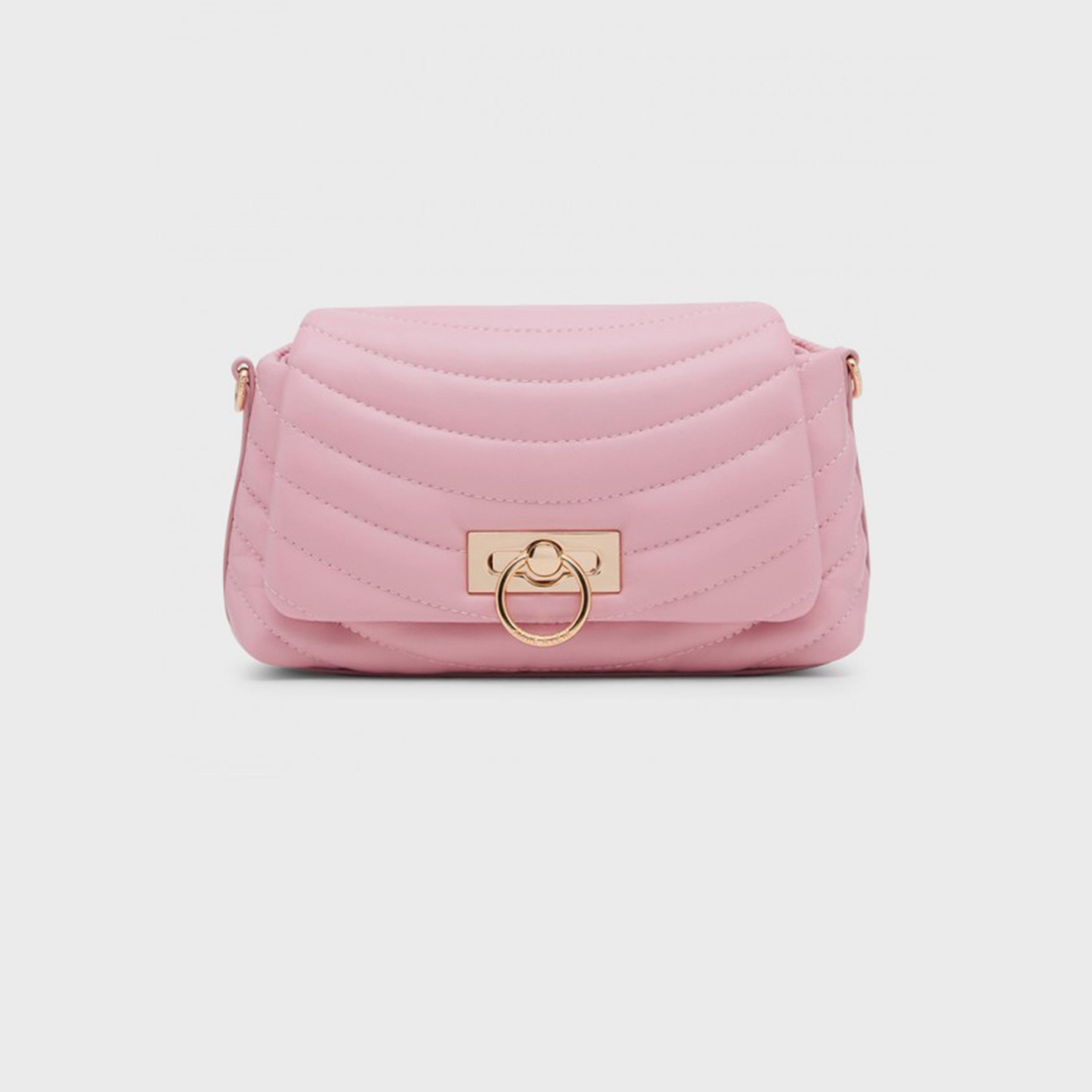 Anne Klein Quilted Crossbody Bag with Flap and Detachable Strap-women-bagsandwallets-handbags-image-1