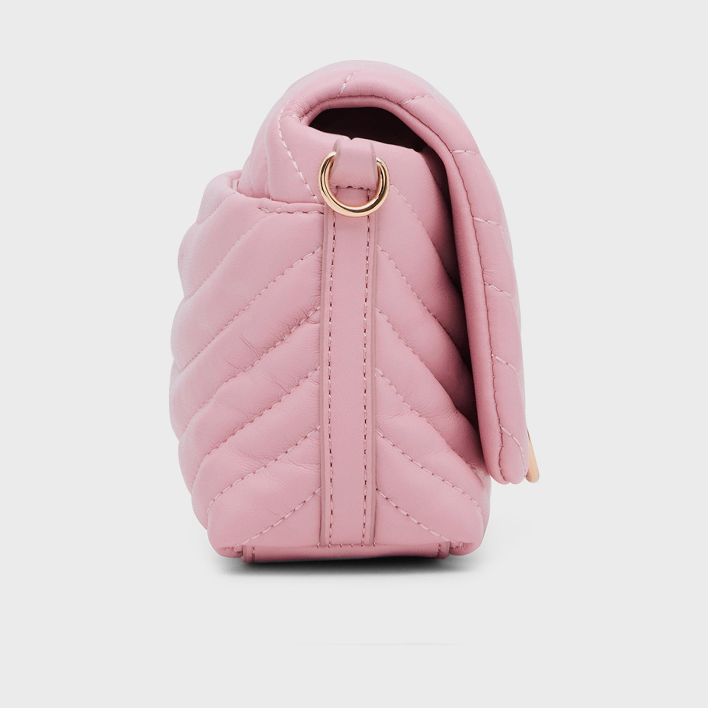 Anne Klein Quilted Crossbody Bag with Flap and Detachable Strap-women-bagsandwallets-handbags-image-3