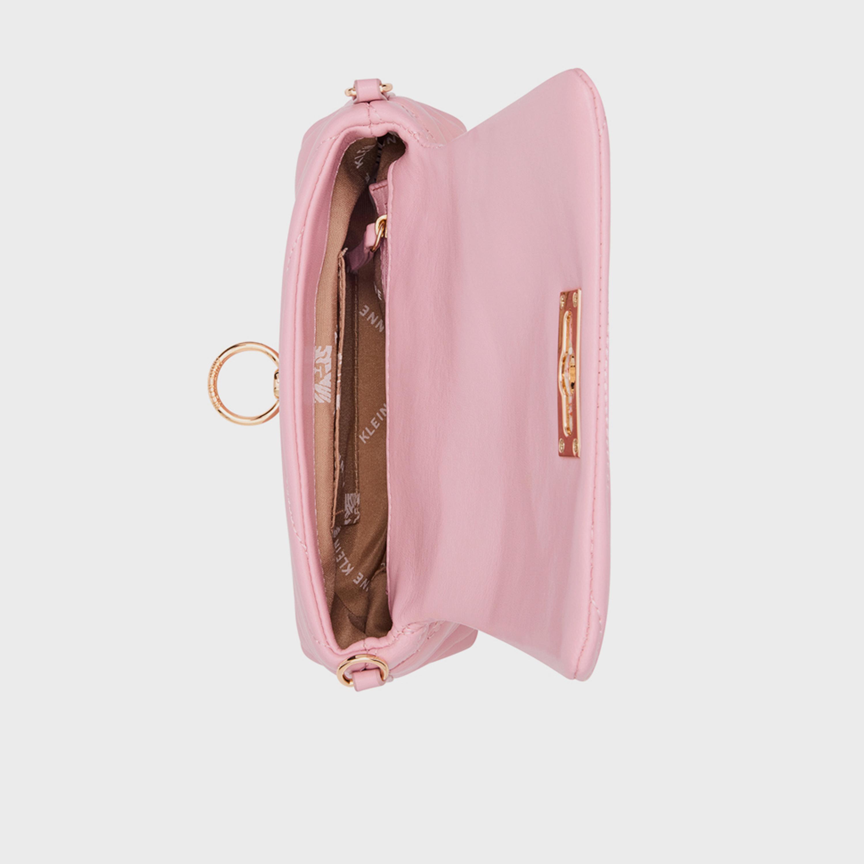 Anne Klein Quilted Crossbody Bag with Flap and Detachable Strap-women-bagsandwallets-handbags-image-5