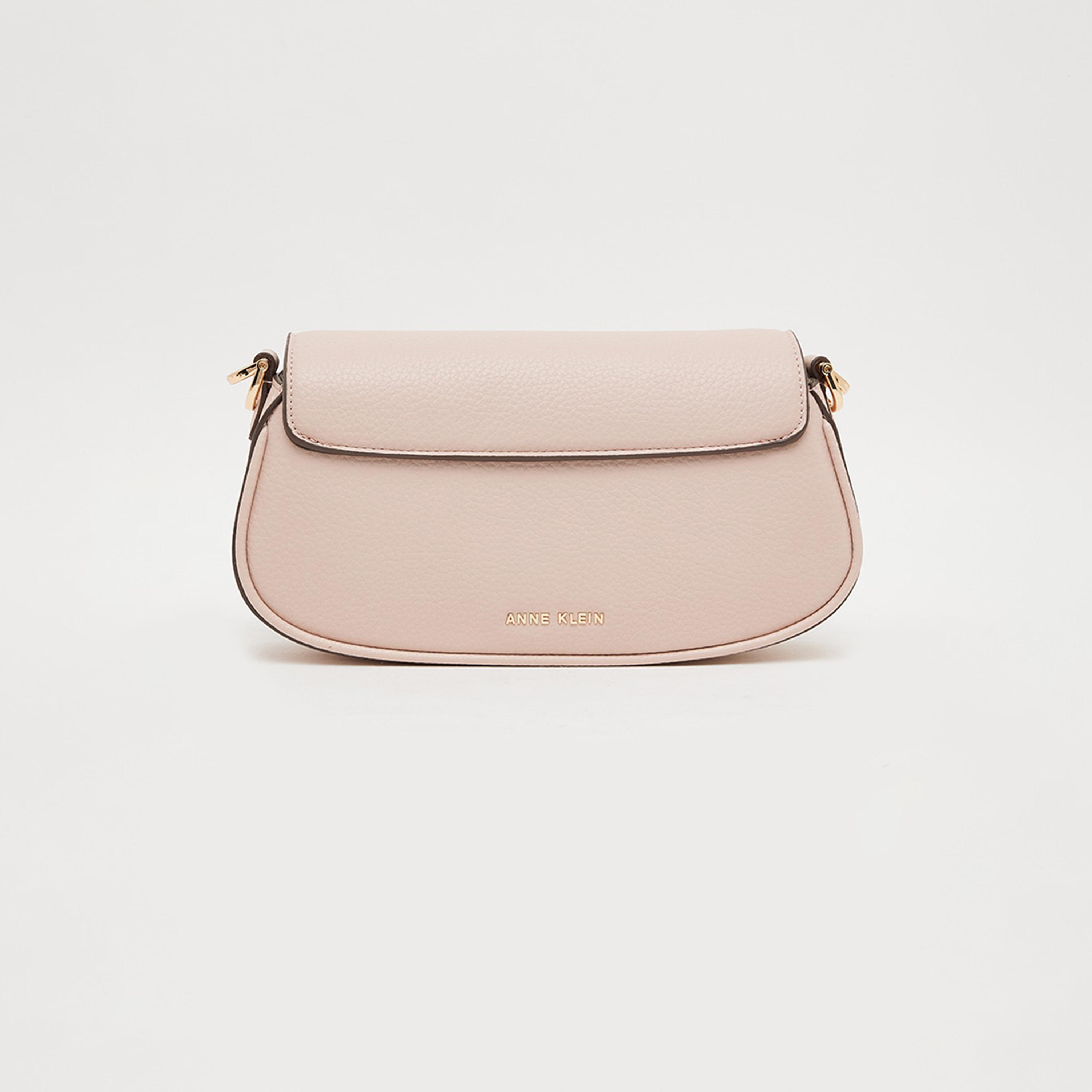 آن كلين - شنطة كتف بمقبض علوي مزخرف وغطاء-women-bagsandwallets-handbags-image-3