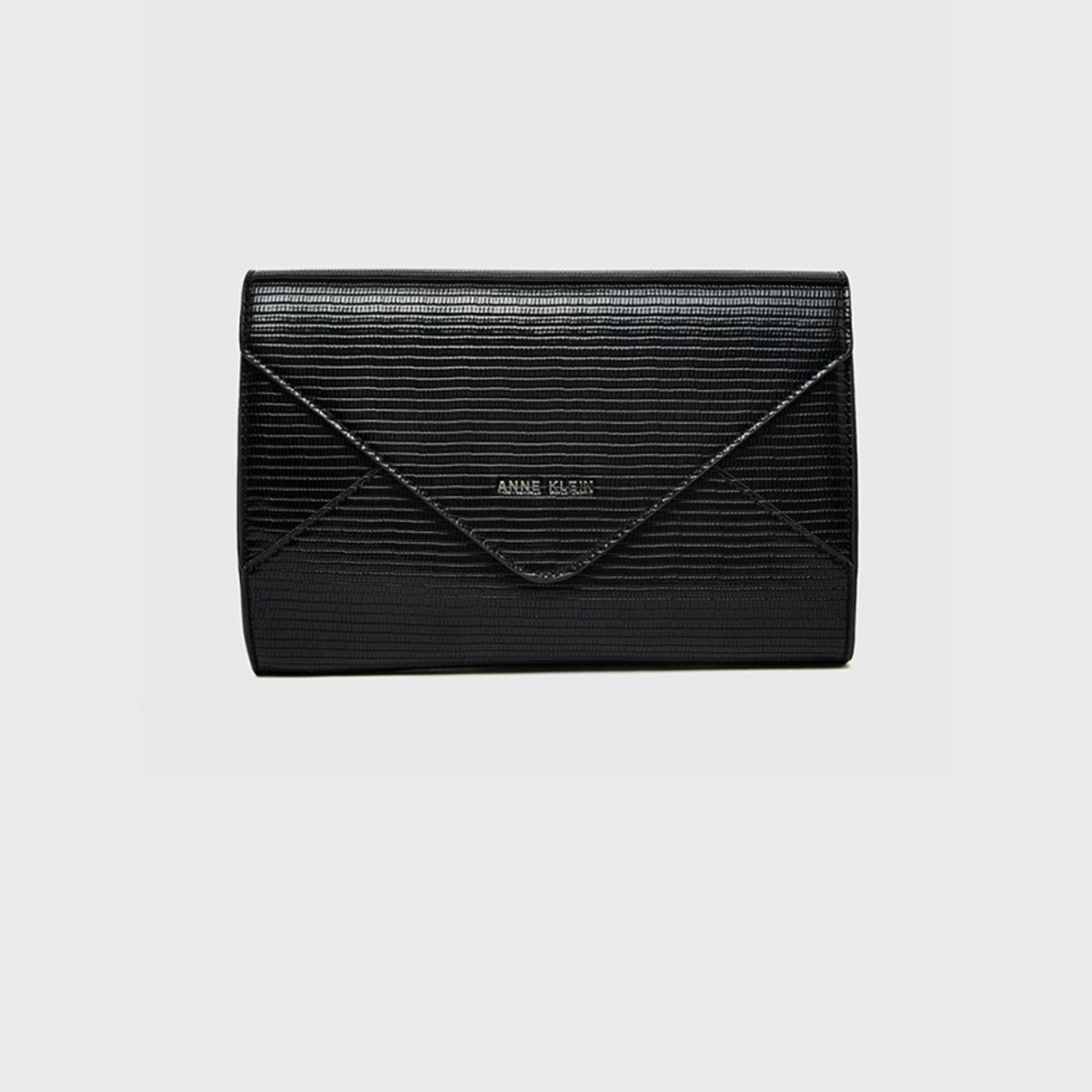 آن كلين - شنطة يد مزخرفة بغطاء وحزام قابل للتعديل | 30 × 34 × 16 سم-women-bagsandwallets-handbags-image-1