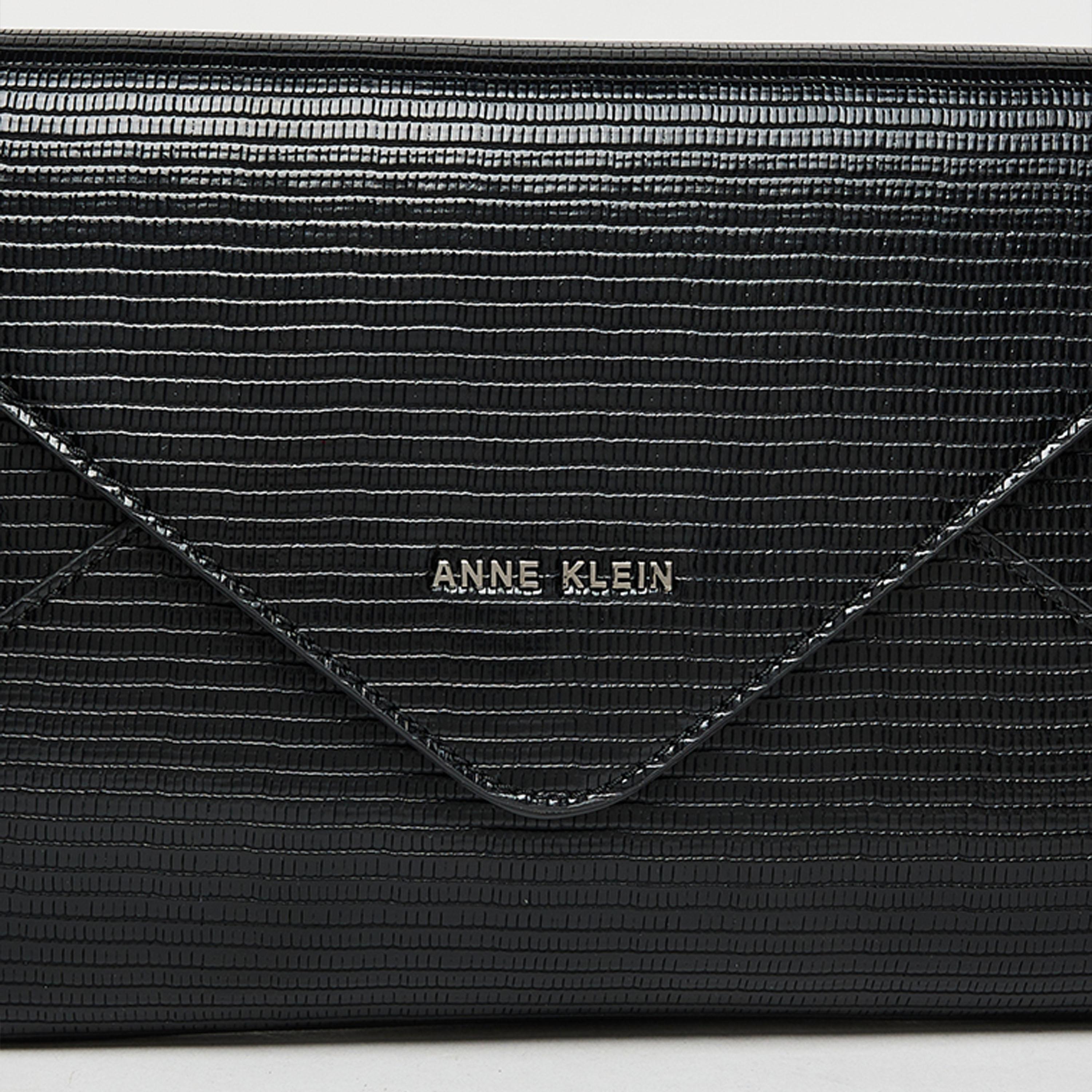 آن كلين - شنطة يد مزخرفة بغطاء وحزام قابل للتعديل | 30 × 34 × 16 سم-women-bagsandwallets-handbags-image-4