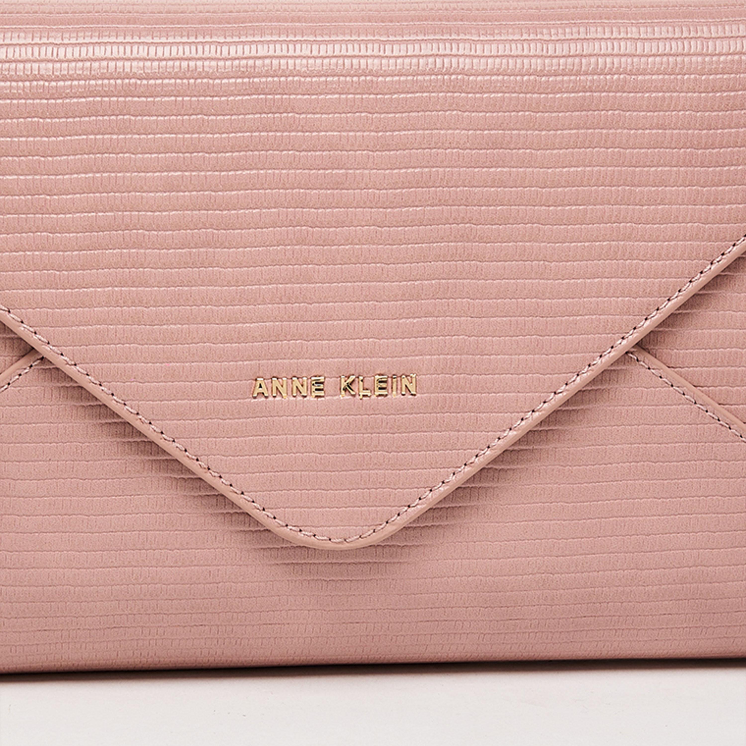 آن كلين - شنطة يد مزخرفة بغطاء وحزام قابل للتعديل | 30 × 34 × 16 سم-women-bagsandwallets-handbags-image-4