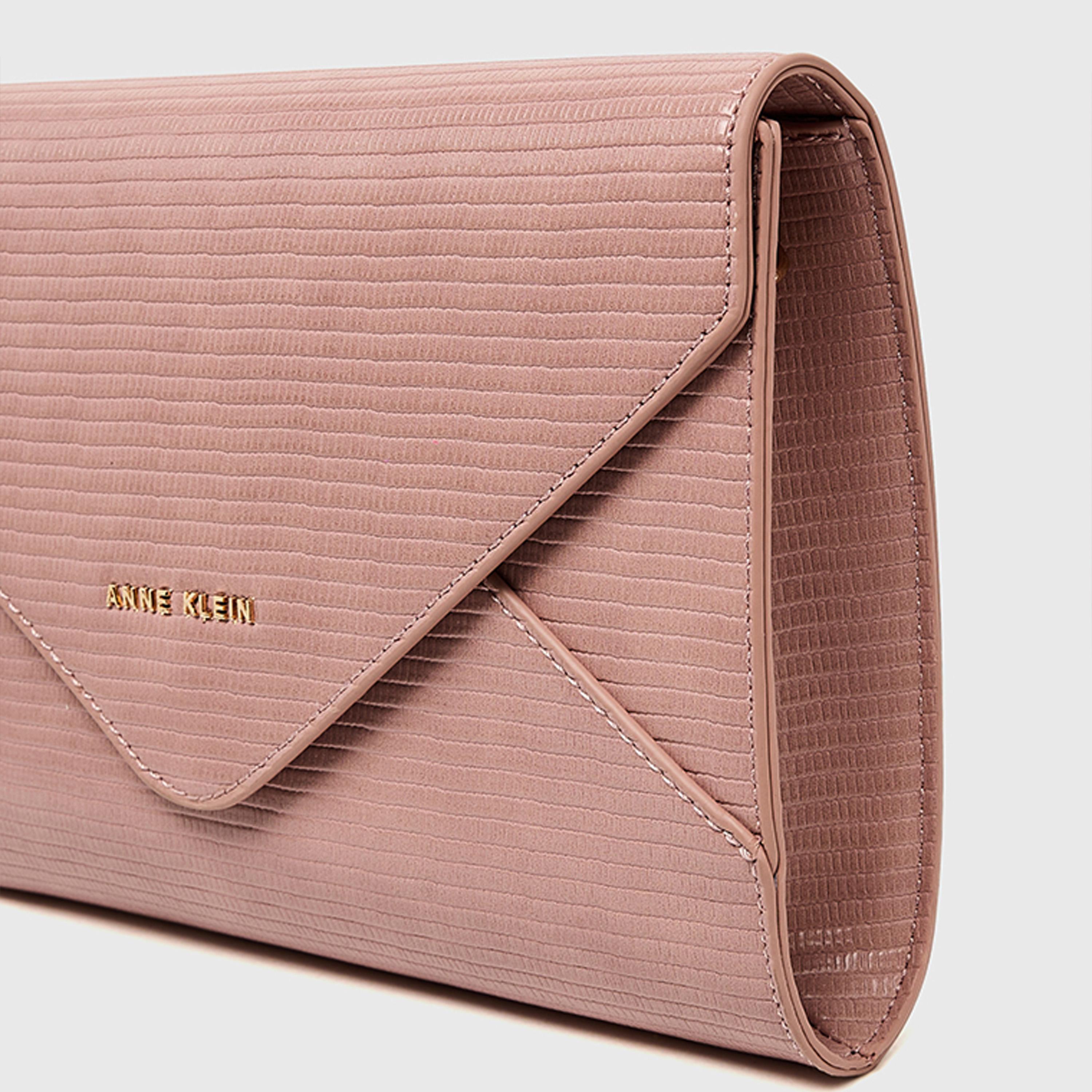 آن كلين - شنطة يد مزخرفة بغطاء وحزام قابل للتعديل | 30 × 34 × 16 سم-women-bagsandwallets-handbags-image-6