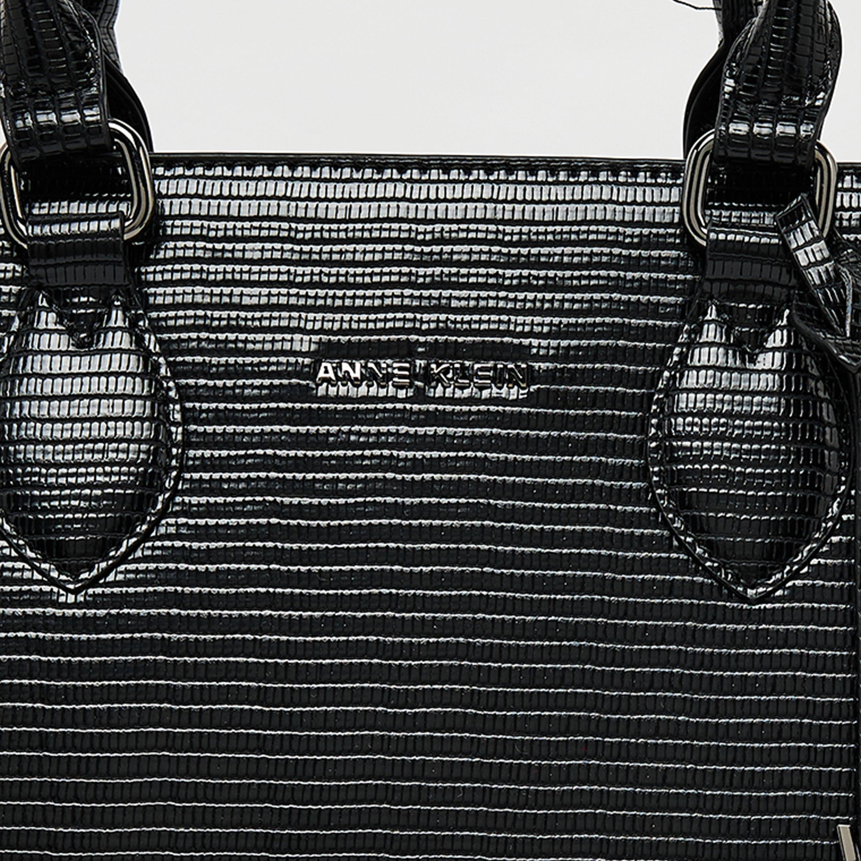 آن كلين - شنطة يد بمقبض علوي مزخرف وسحاب | 30 × 34 × 16 سم-women-bagsandwallets-handbags-image-4