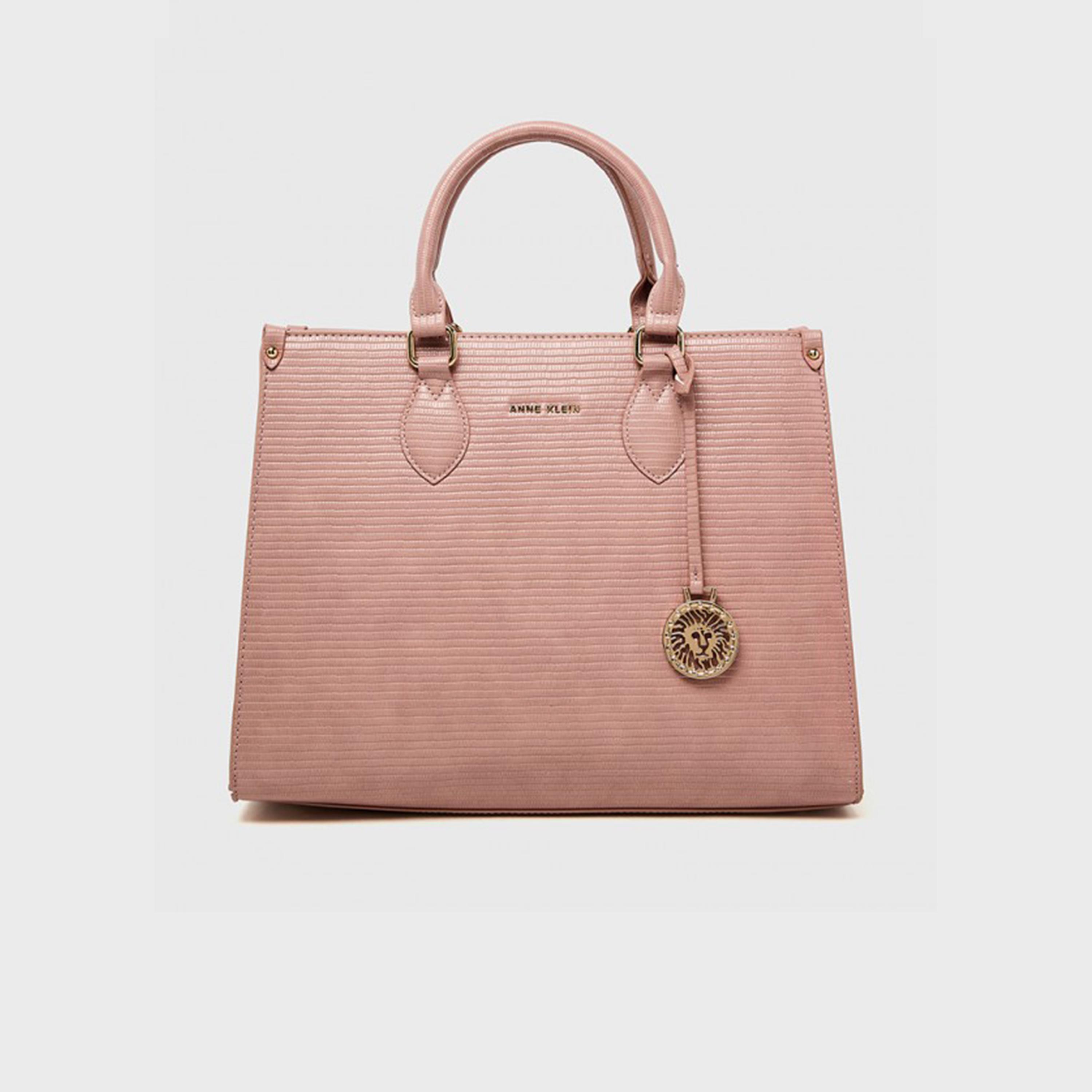 آن كلين - شنطة يد بمقبض علوي مزخرف وسحاب | 30 × 34 × 16 سم-women-bagsandwallets-handbags-image-1