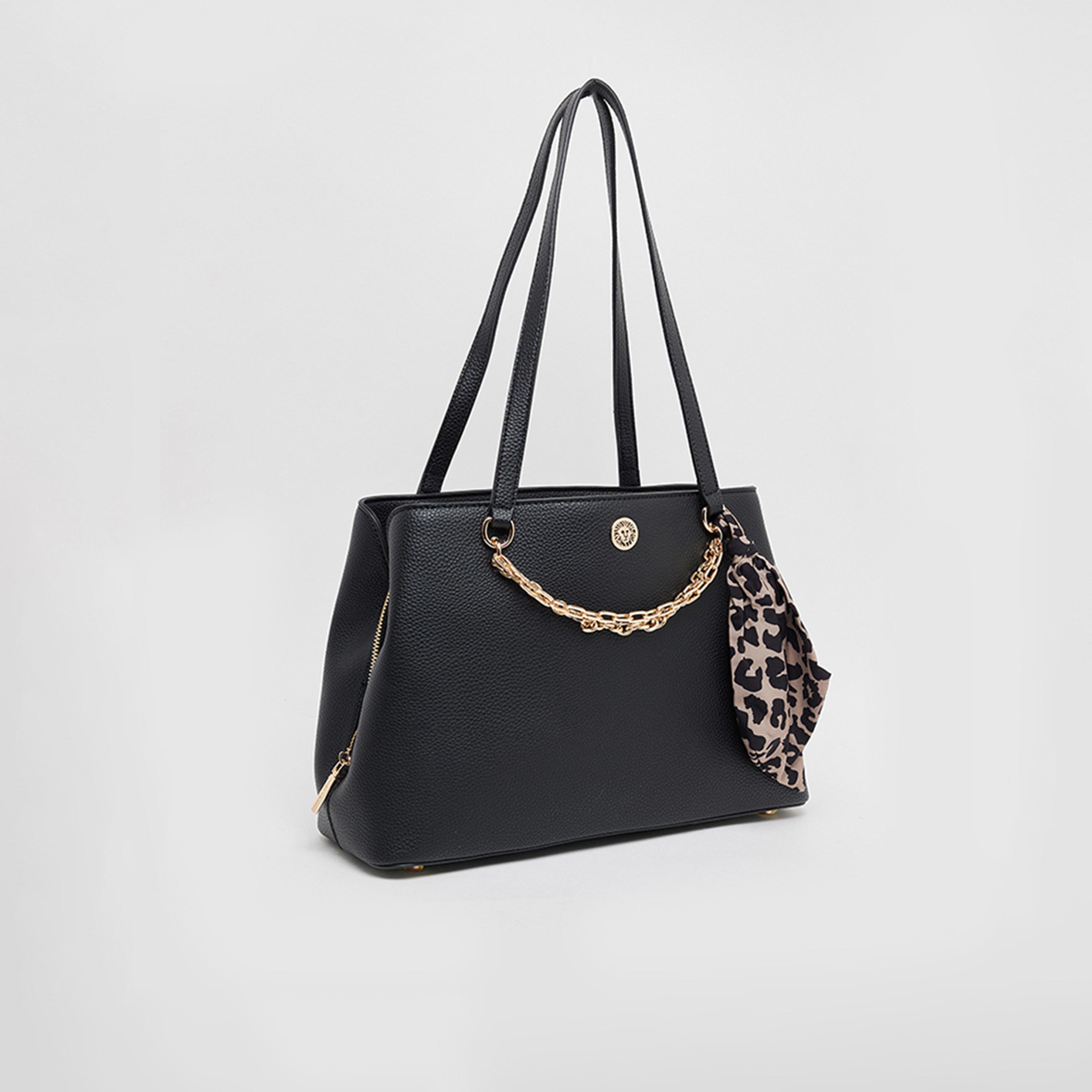 آن كلين - تفاصيل التصميم: شنطة كتف بمقبضين وإغلاق مغناطيسي-women-bagsandwallets-handbags-image-2