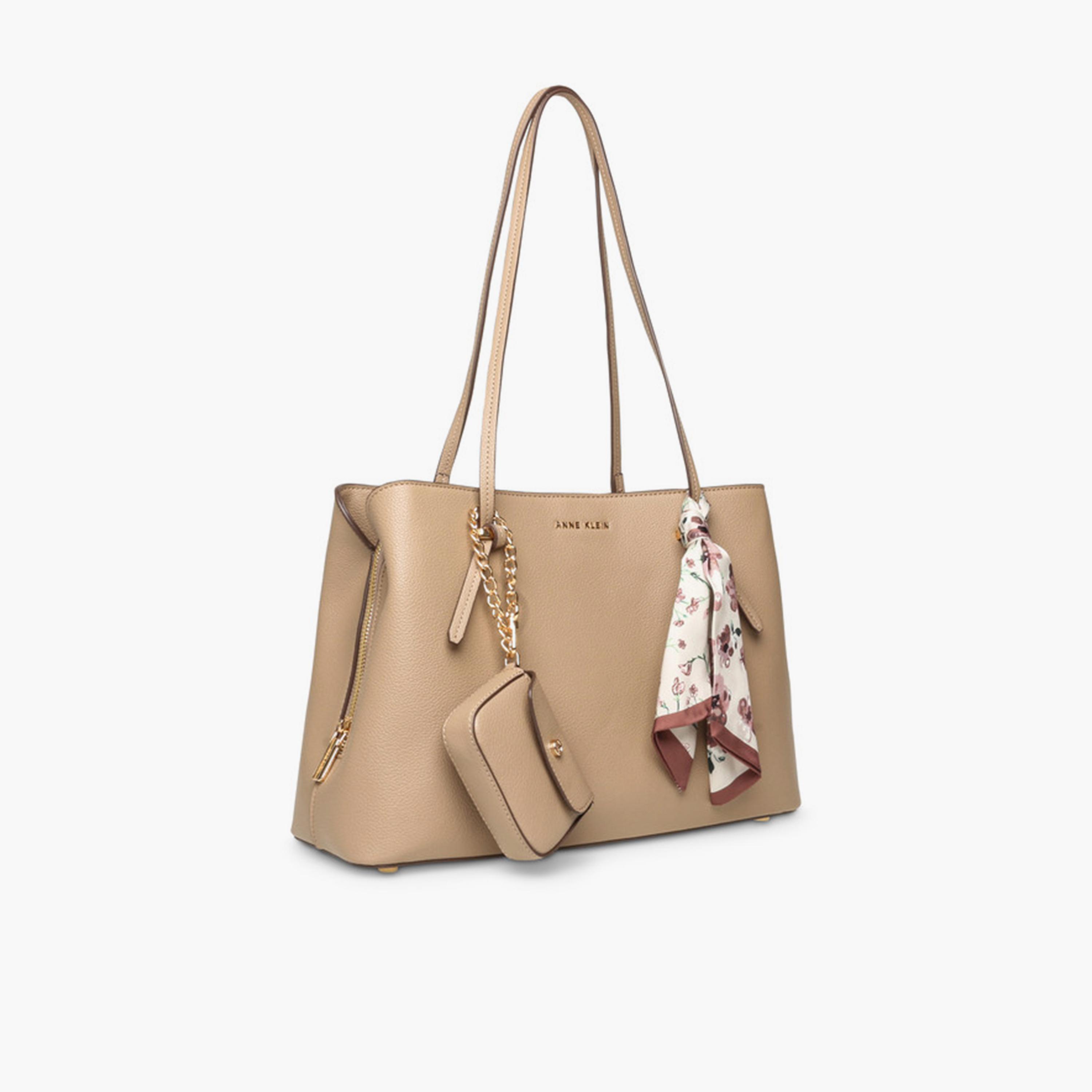 آن كلين - تفاصيل التصميم: شنطة يد بمقبض علوي وسحاب-women-bagsandwallets-handbags-image-2