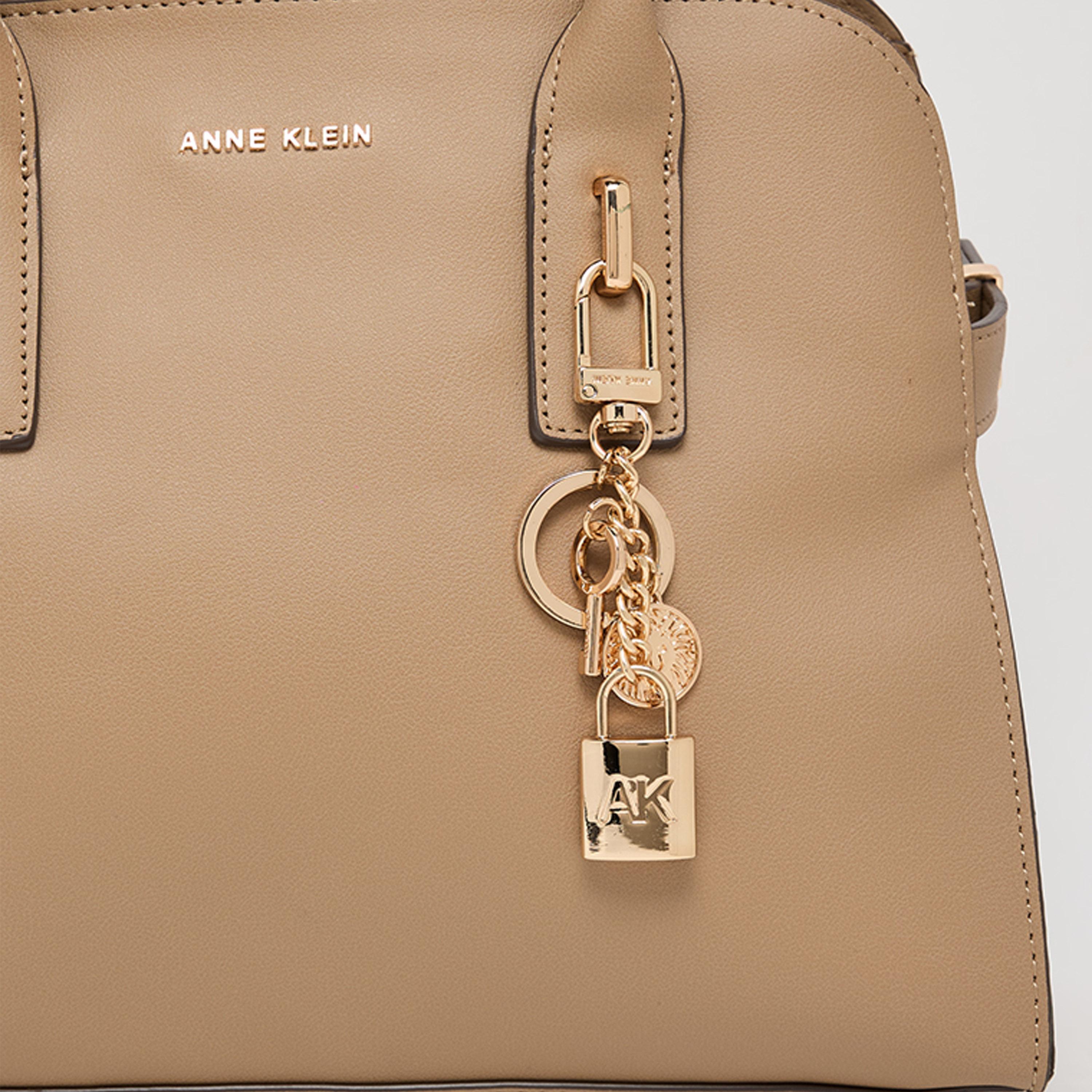 آن كلين - شنطة يد مزينة بمقبضين وإغلاق مغناطيسي وحزام قابل للإزالة | 32 × 16 × 23 سم-women-bagsandwallets-handbags-image-6