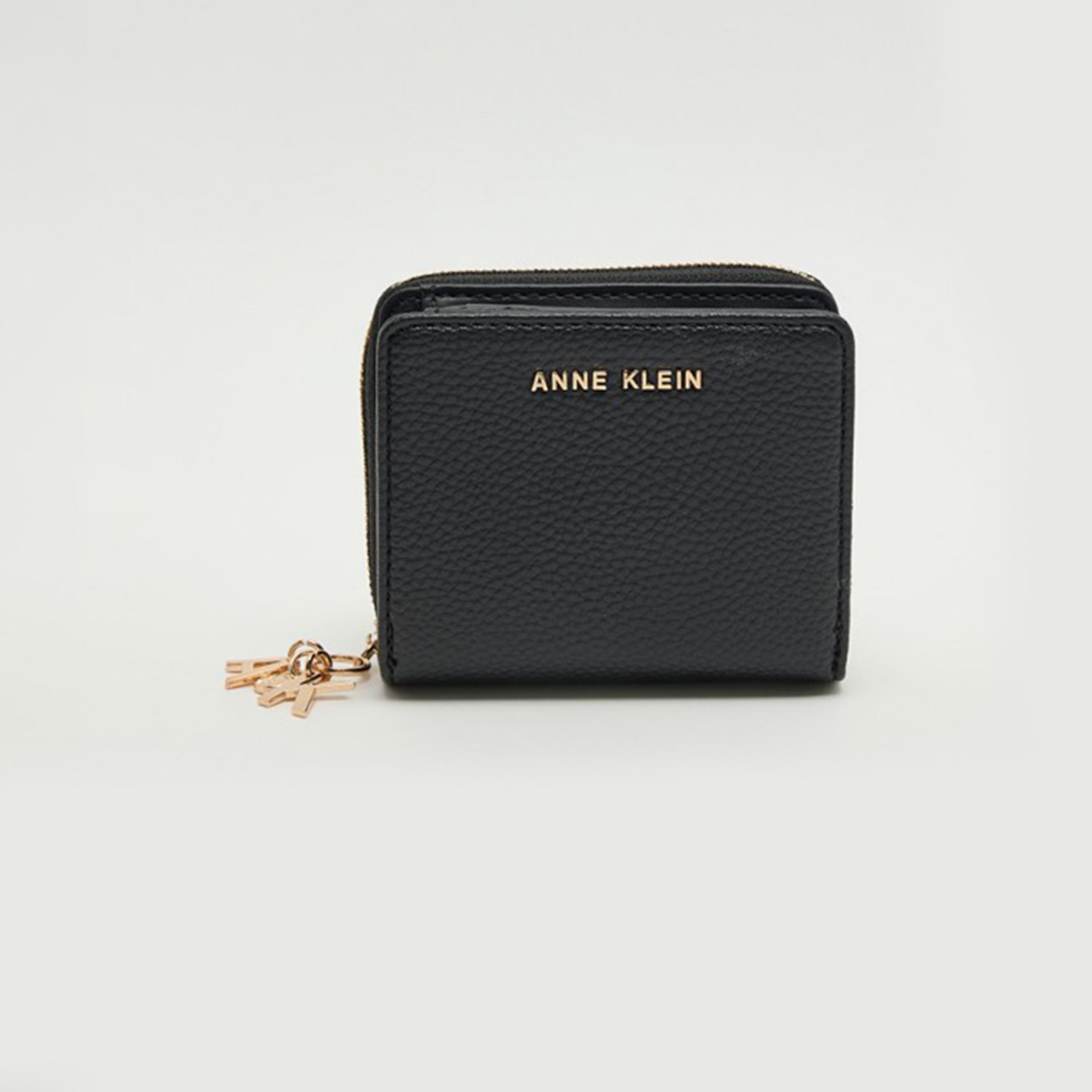 Anne Klein Textured Wallet with Zipper-women-bagsandwallets-wallets-image-1