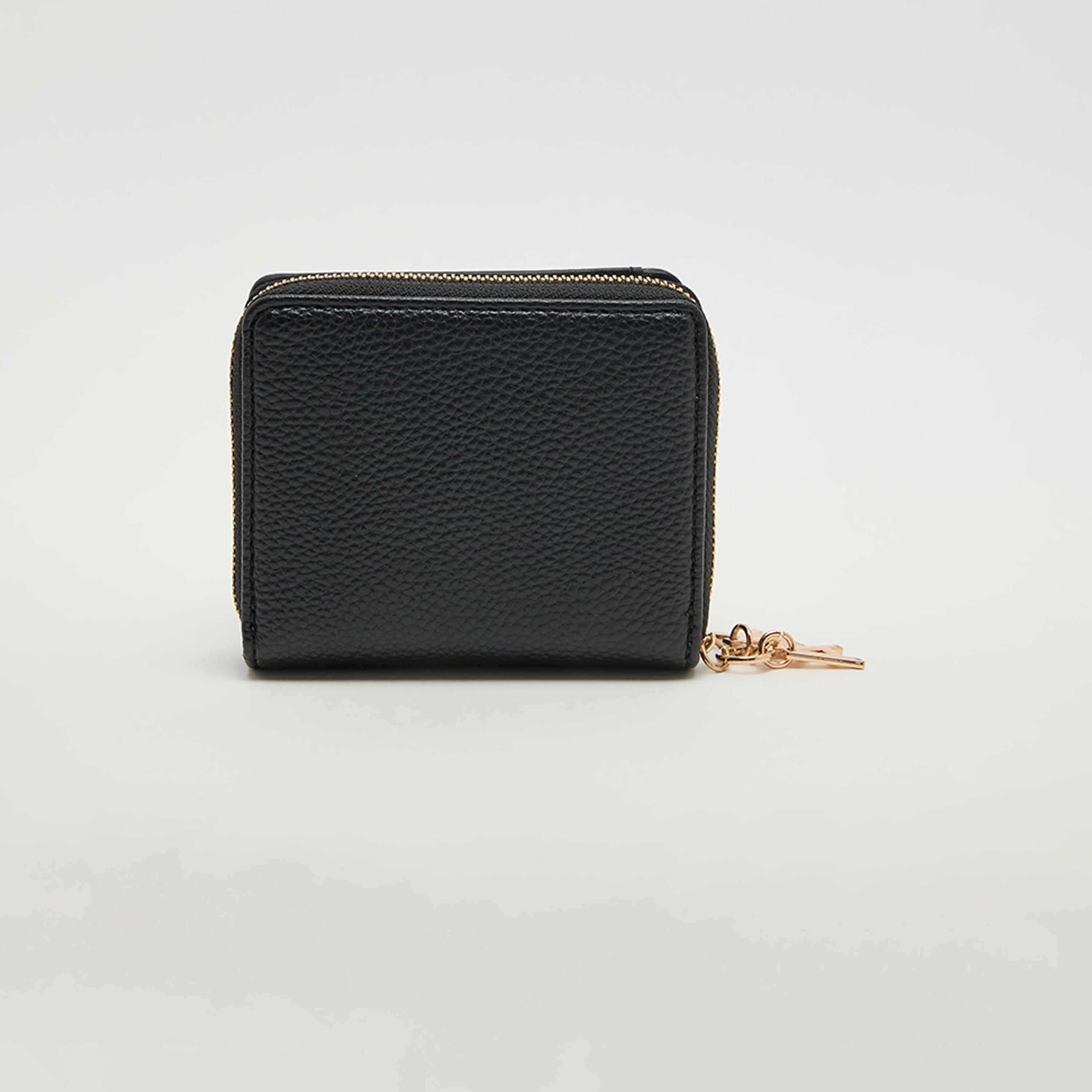Anne Klein Textured Wallet with Zipper-women-bagsandwallets-wallets-image-3