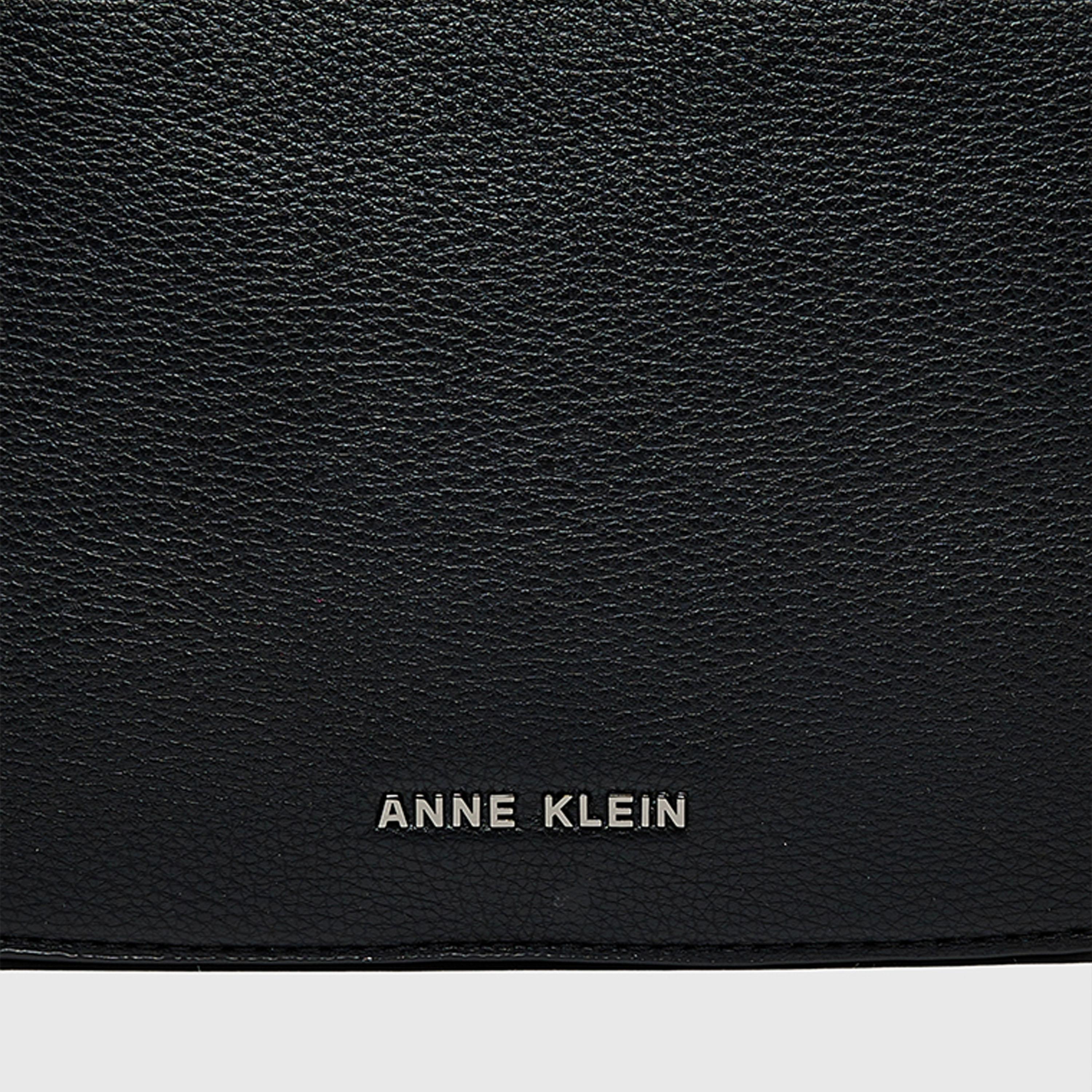 آن كلين - شنطة كروس مزخرفة بسحاب وحزام قابل للإزالة | 20 × 13 × 7.5 سم-women-bagsandwallets-handbags-image-4