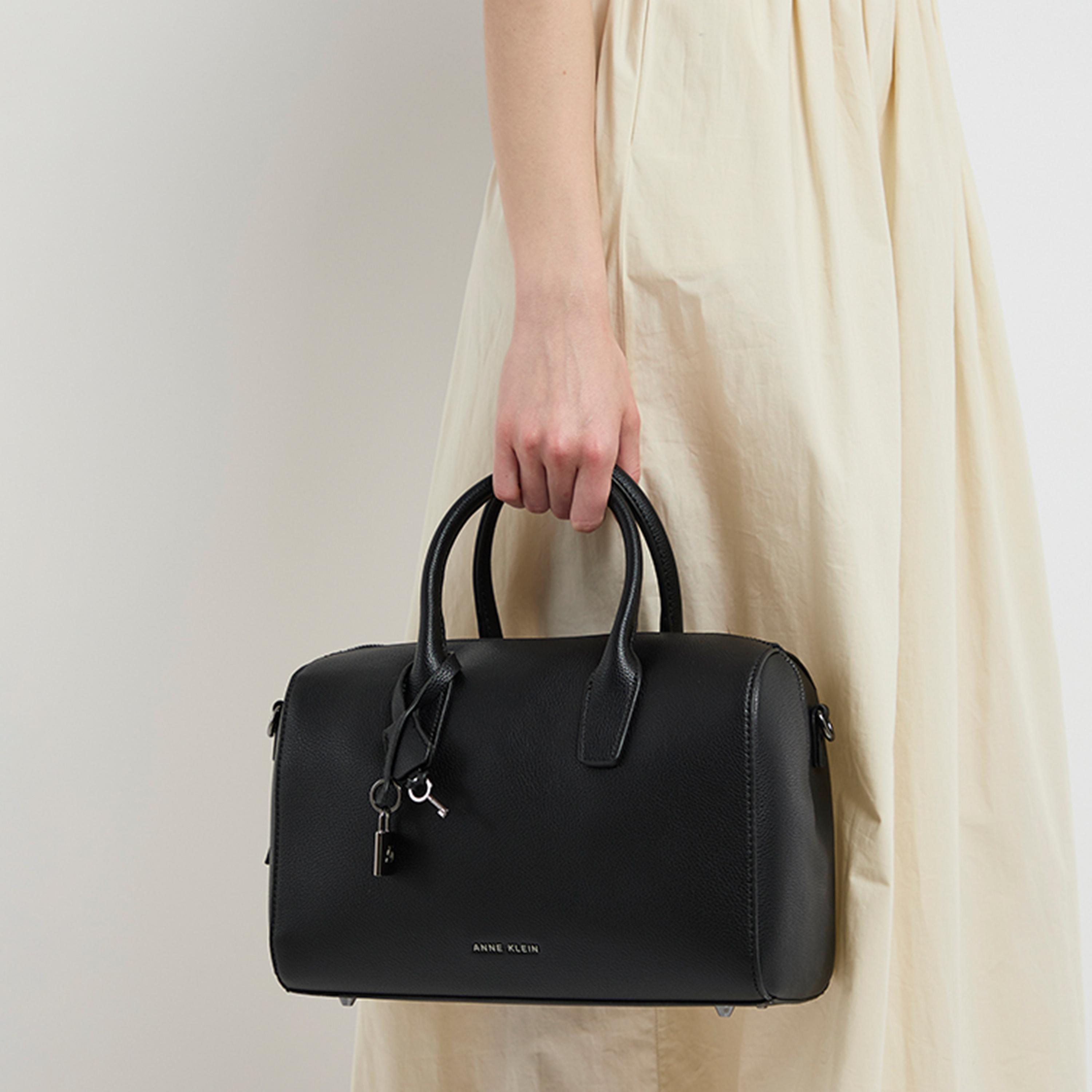 آن كلين - شنطة يد بمقبض علوي مزخرف وسحاب | 30.5 × 20.5 × 14.5 سم-women-bagsandwallets-handbags-image-2