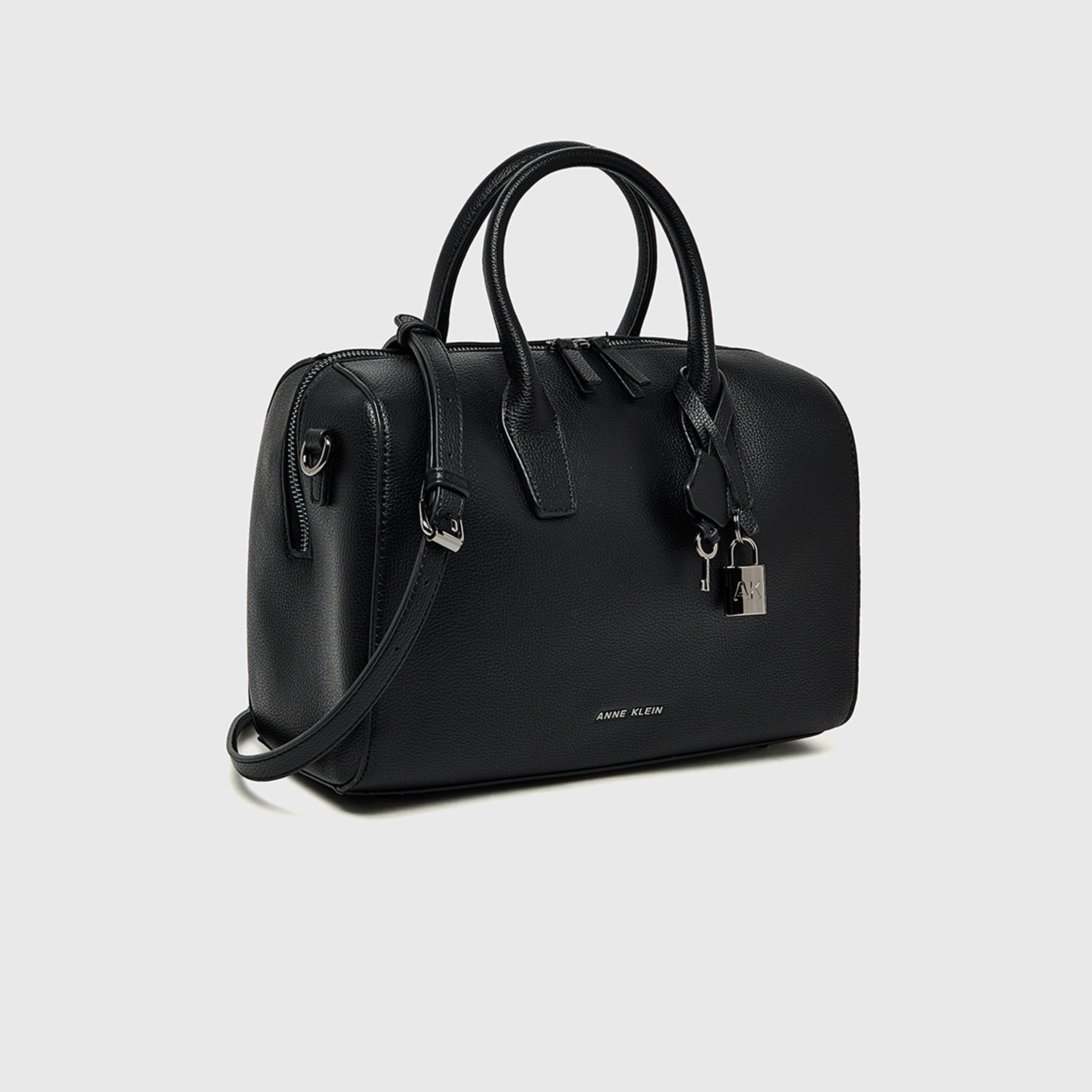 آن كلين - شنطة يد بمقبض علوي مزخرف وسحاب | 30.5 × 20.5 × 14.5 سم-women-bagsandwallets-handbags-image-3