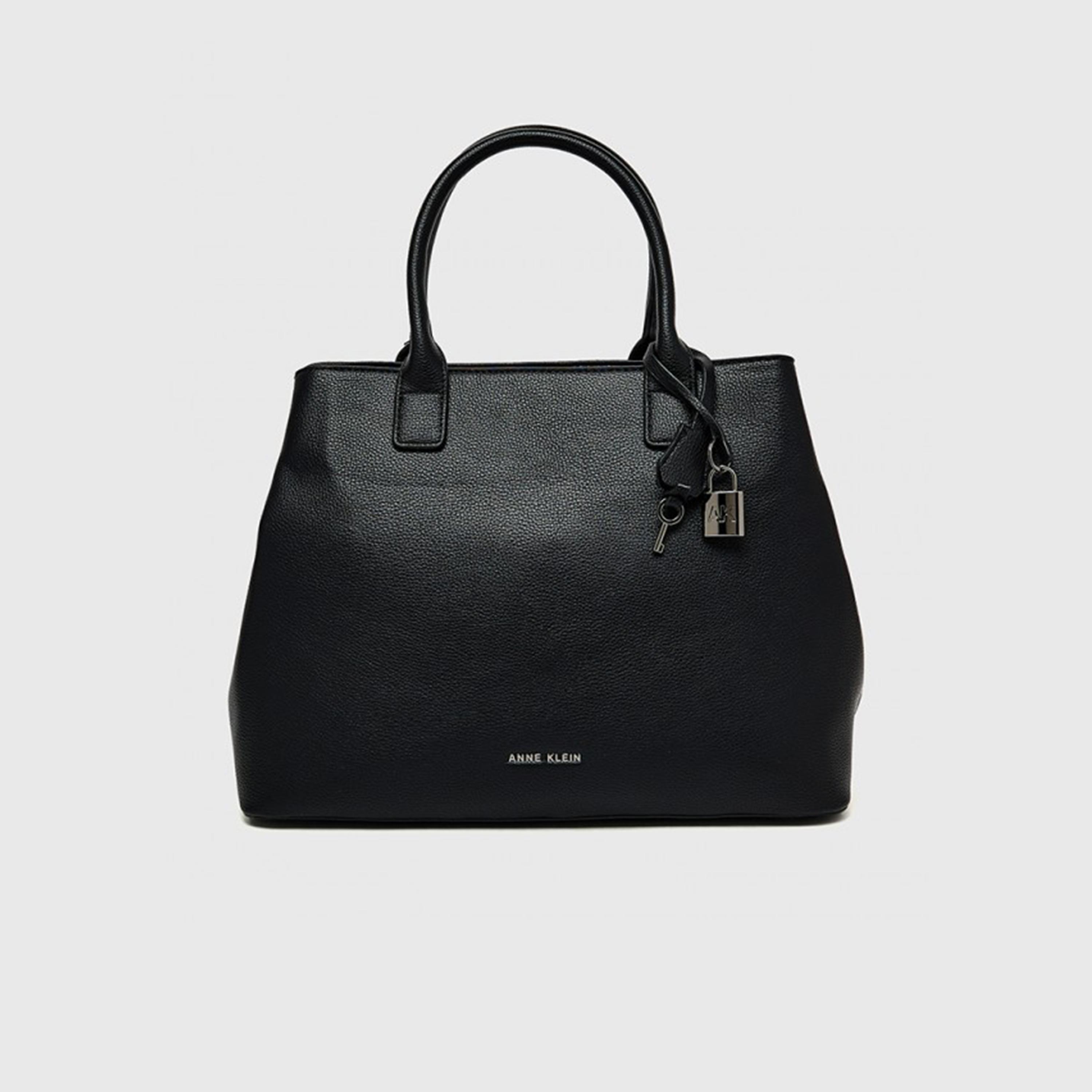 آن كلين - شنطة يد بمقبض علوي مزخرف وسحاب | 35 × 26.5 × 13.5 سم-women-bagsandwallets-handbags-image-1