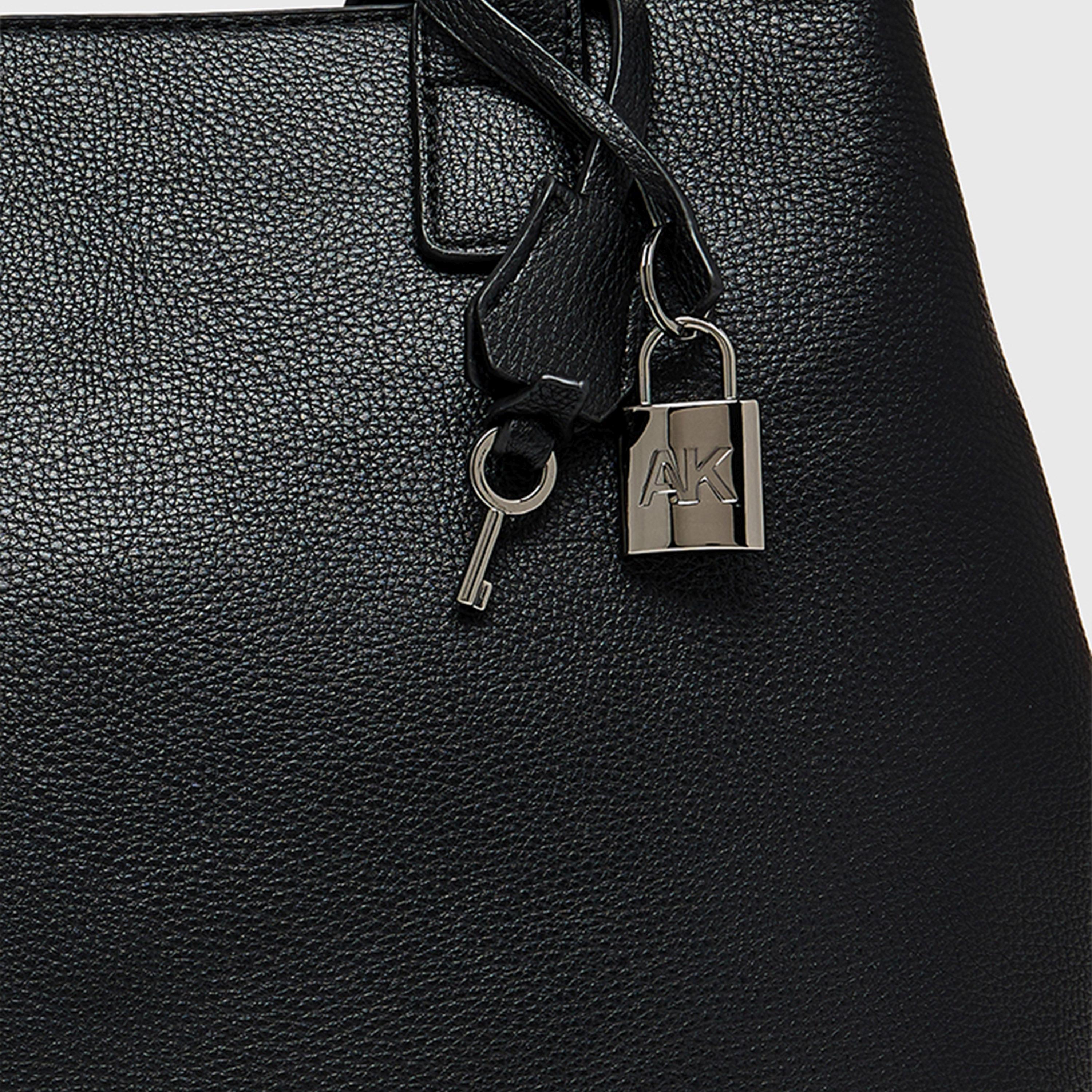 آن كلين - شنطة يد بمقبض علوي مزخرف وسحاب | 35 × 26.5 × 13.5 سم-women-bagsandwallets-handbags-image-5