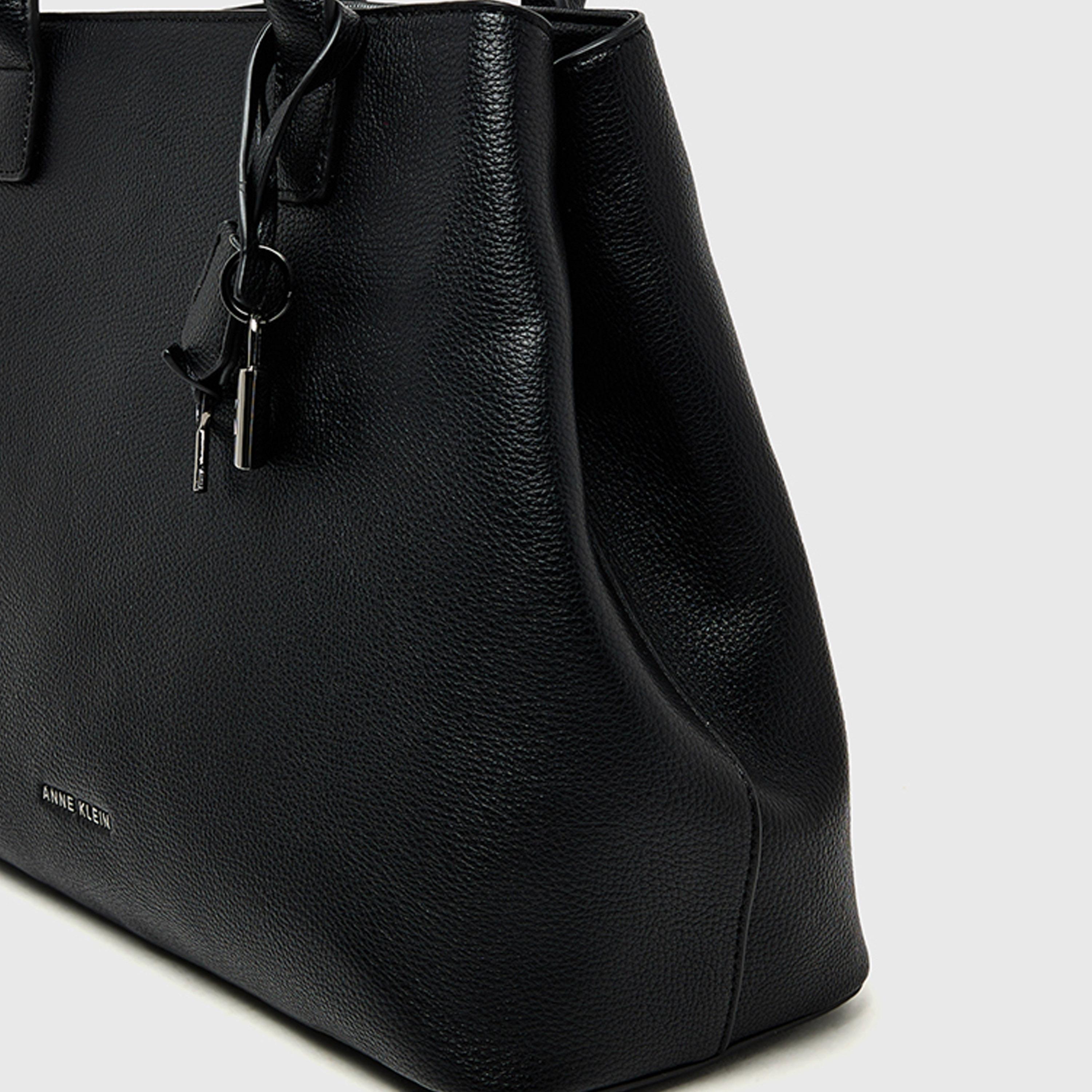 آن كلين - شنطة يد بمقبض علوي مزخرف وسحاب | 35 × 26.5 × 13.5 سم-women-bagsandwallets-handbags-image-6