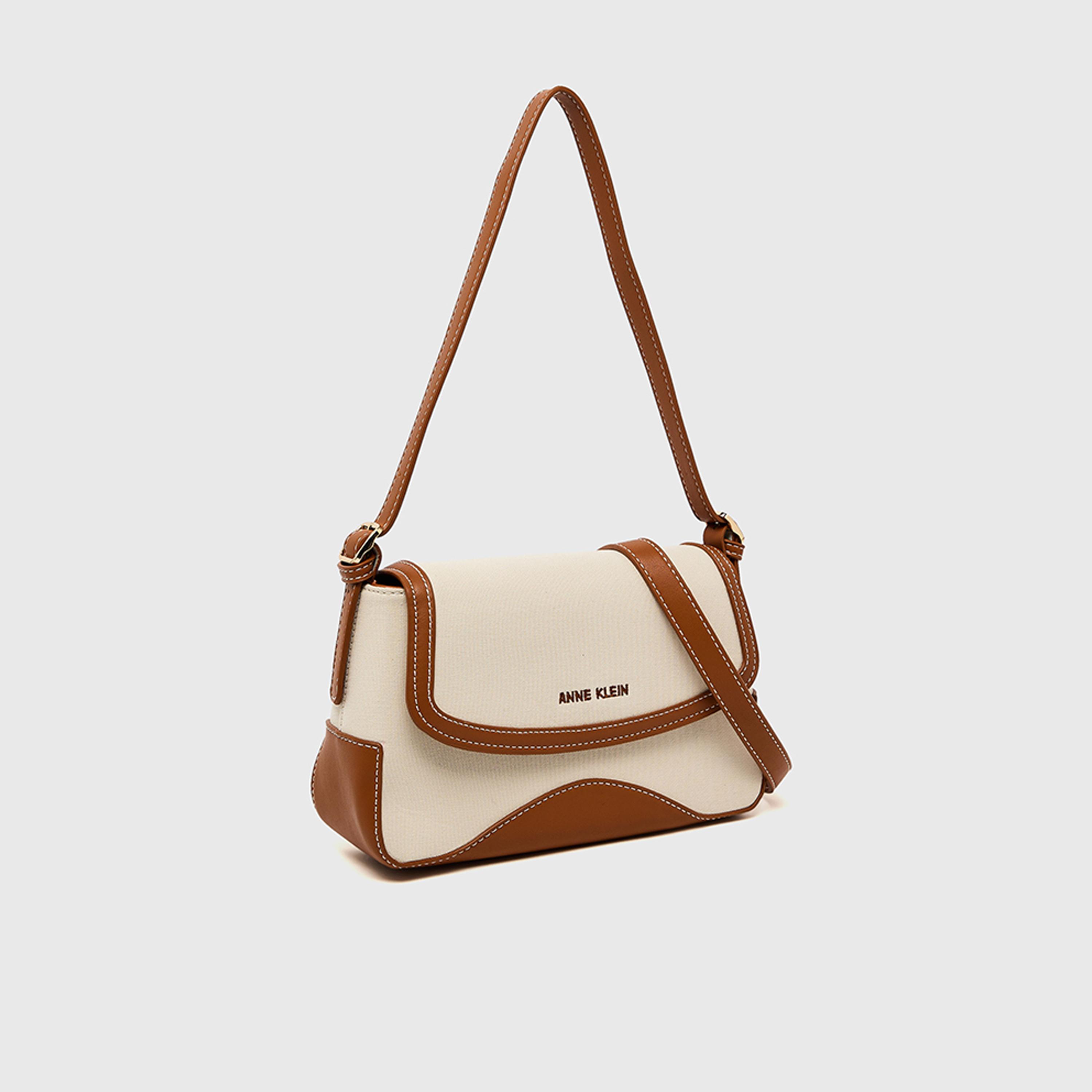 Anne Klein Color Block Top-Handle Shoulder Bag with Flap and Detachable Strap | 26 X 15 X 8 CM-women-bagsandwallets-handbags-image-3