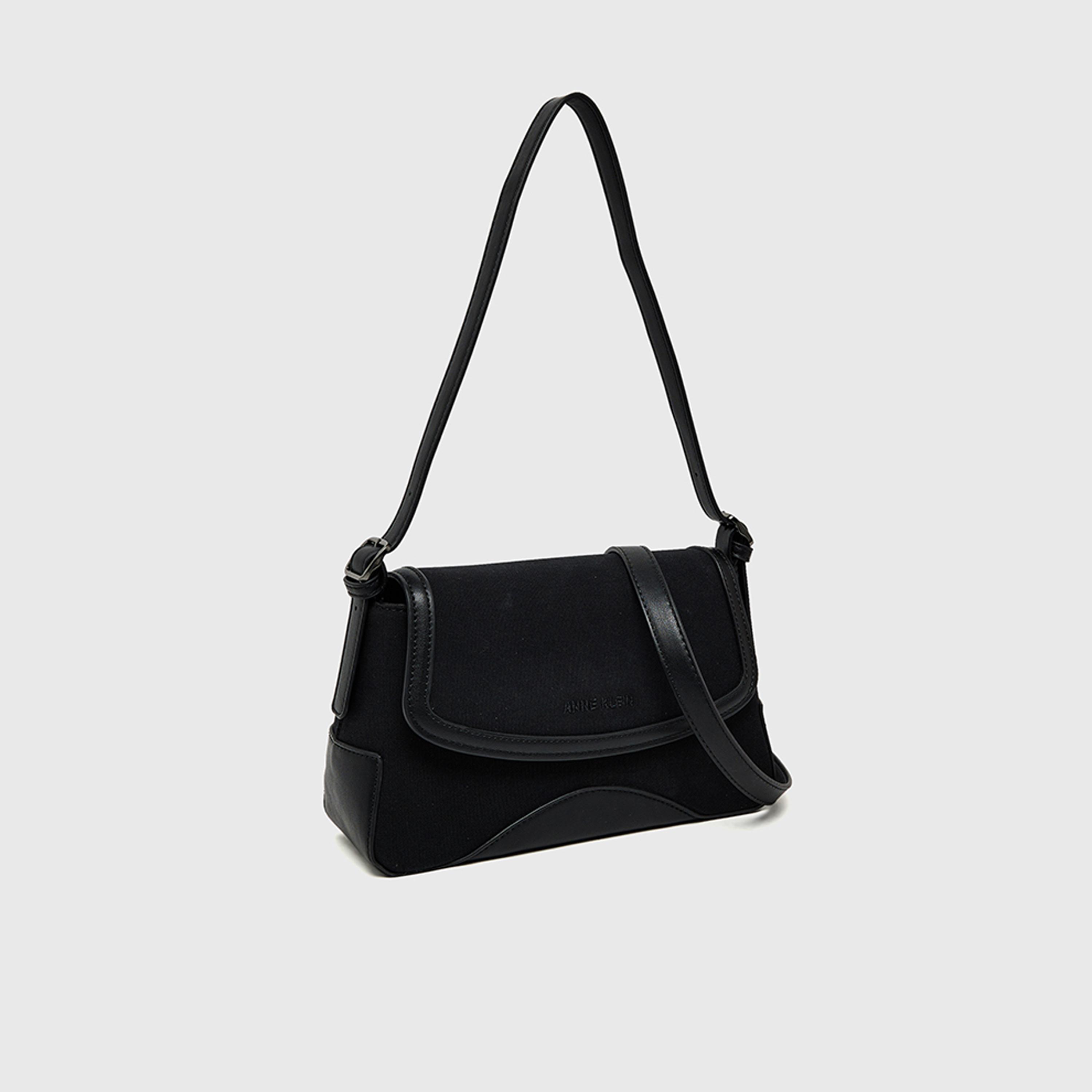 Anne Klein Top-Handle Shoulder Bag with Flap and Detachable Strap | 26 X 15 X 8 CM-women-bagsandwallets-handbags-image-3