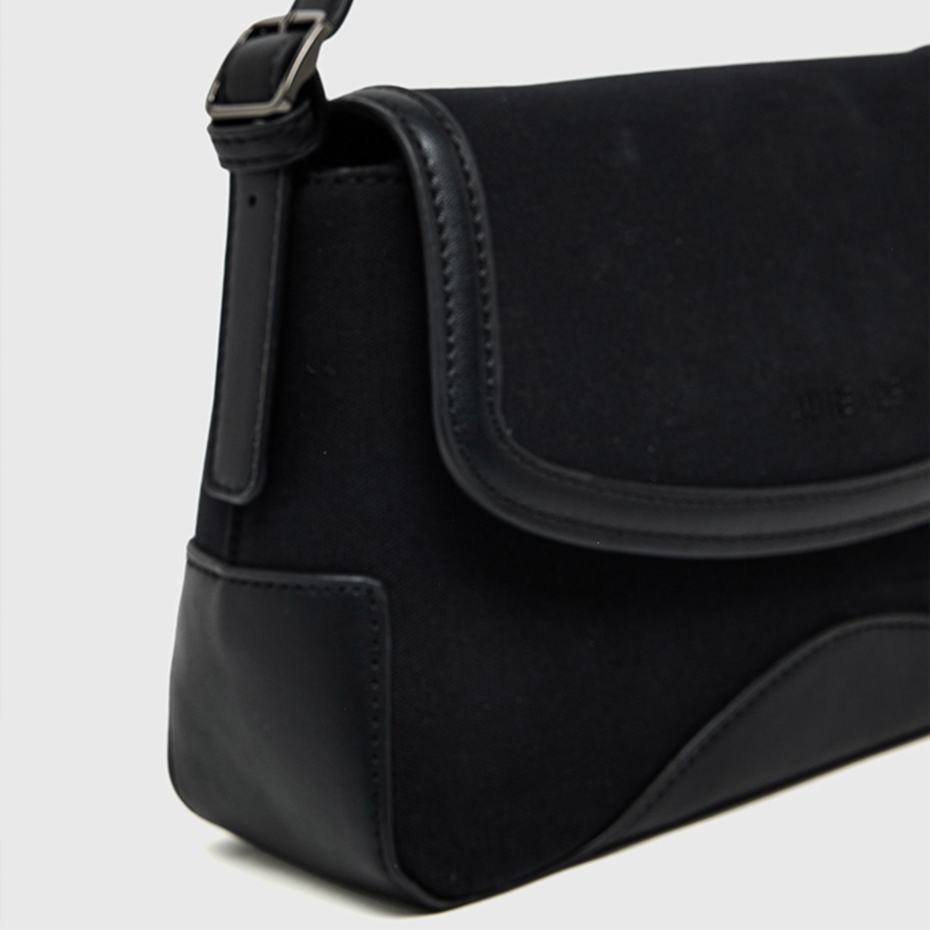 آن كلين - شنطة كتف عادية بمقبض علوي وغطاء وحزام قابل للإزالة | 26 × 15 × 8 سم-women-bagsandwallets-handbags-image-5