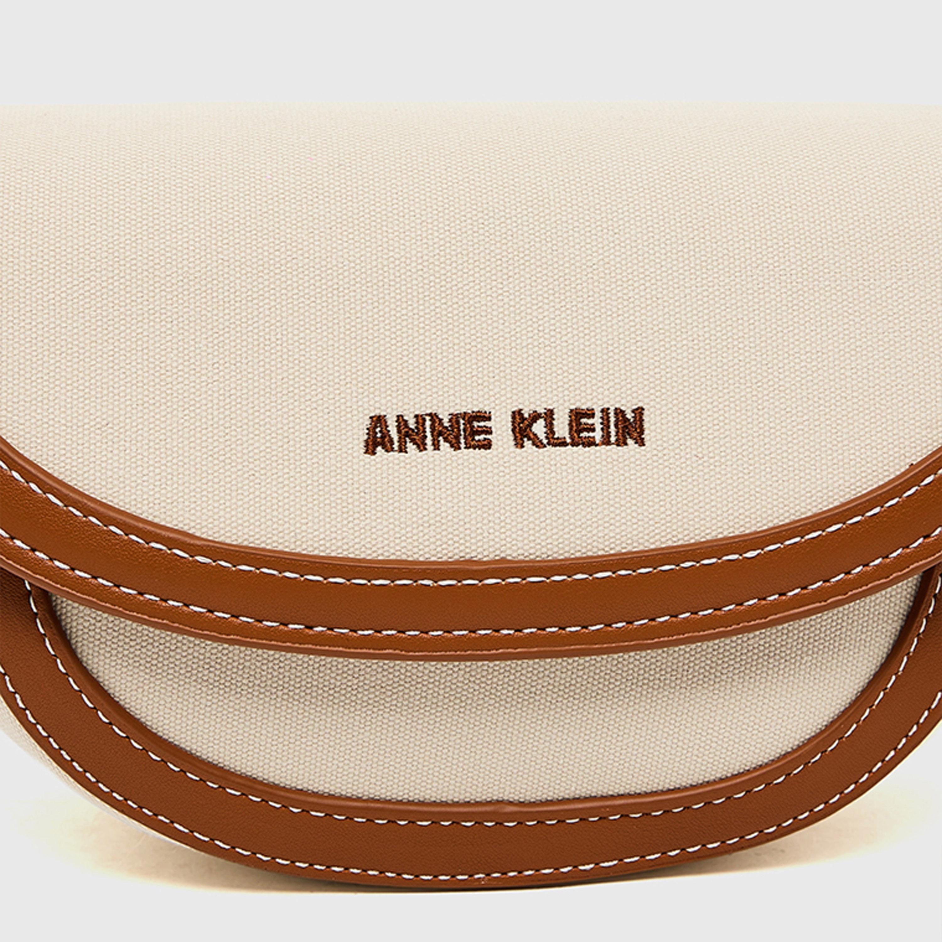 آن كلين - شنطة كروس بألوان متداخلة مع غطاء وحزام قابل للتعديل | 21.5 × 13 × 7.5 سم-women-bagsandwallets-handbags-image-6