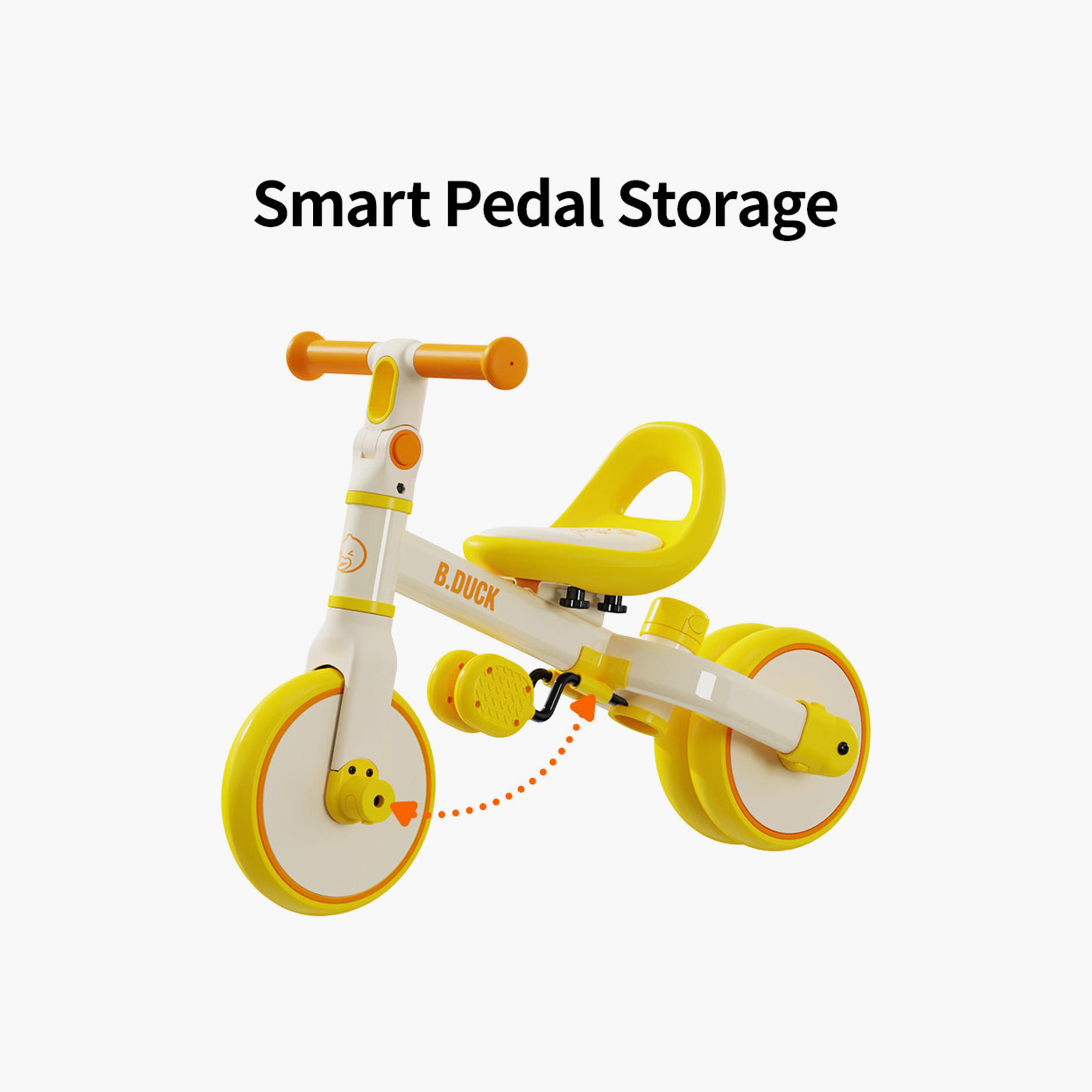 دراجة ثلاثية العجلات 4 في 1 مع مقبض دفع من بي داك-toys-outdoor-bikesandrideons-image-5