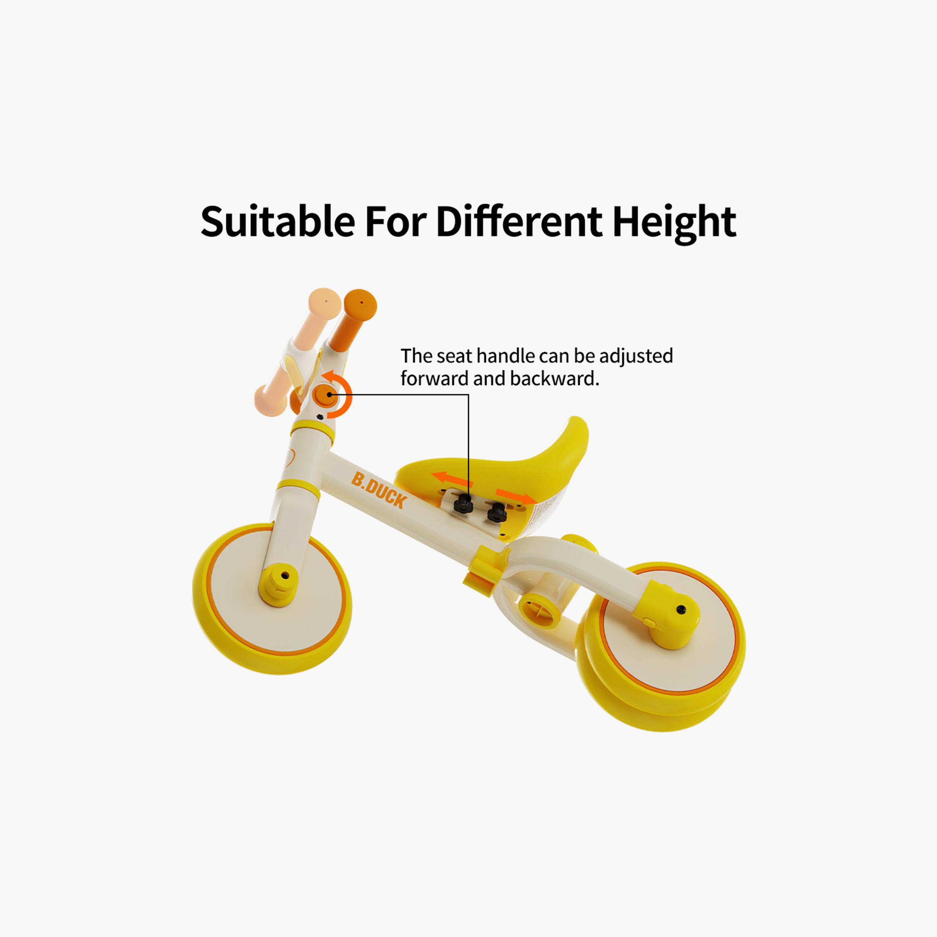 دراجة ثلاثية العجلات 4 في 1 مع مقبض دفع من بي داك-toys-outdoor-bikesandrideons-image-6