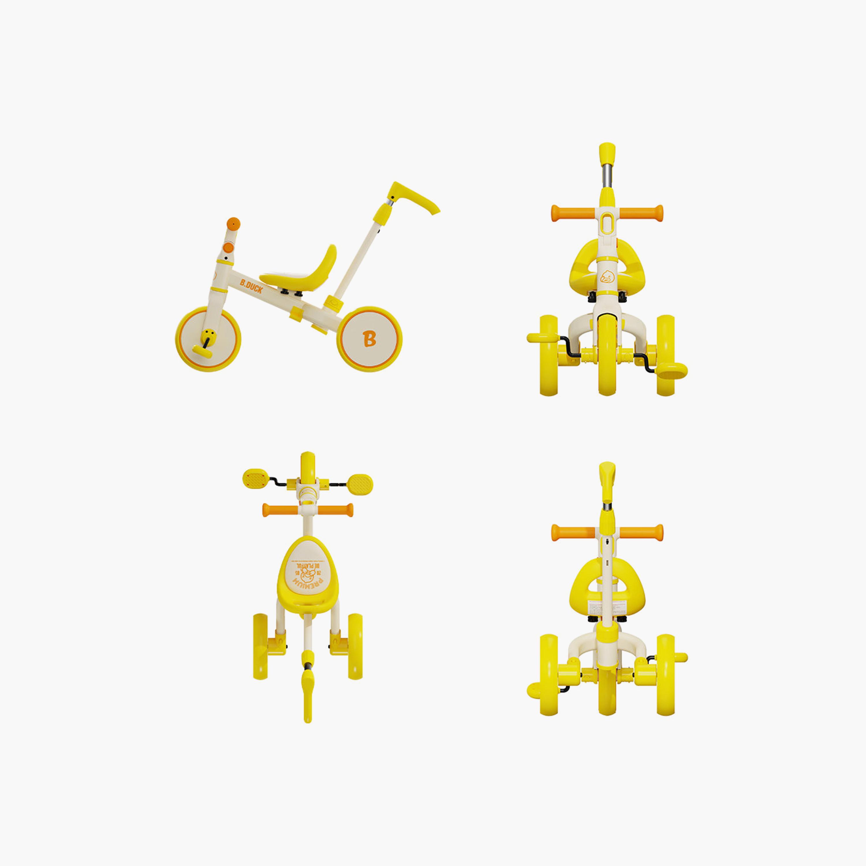 دراجة ثلاثية العجلات 4 في 1 مع مقبض دفع من بي داك-toys-outdoor-bikesandrideons-image-7