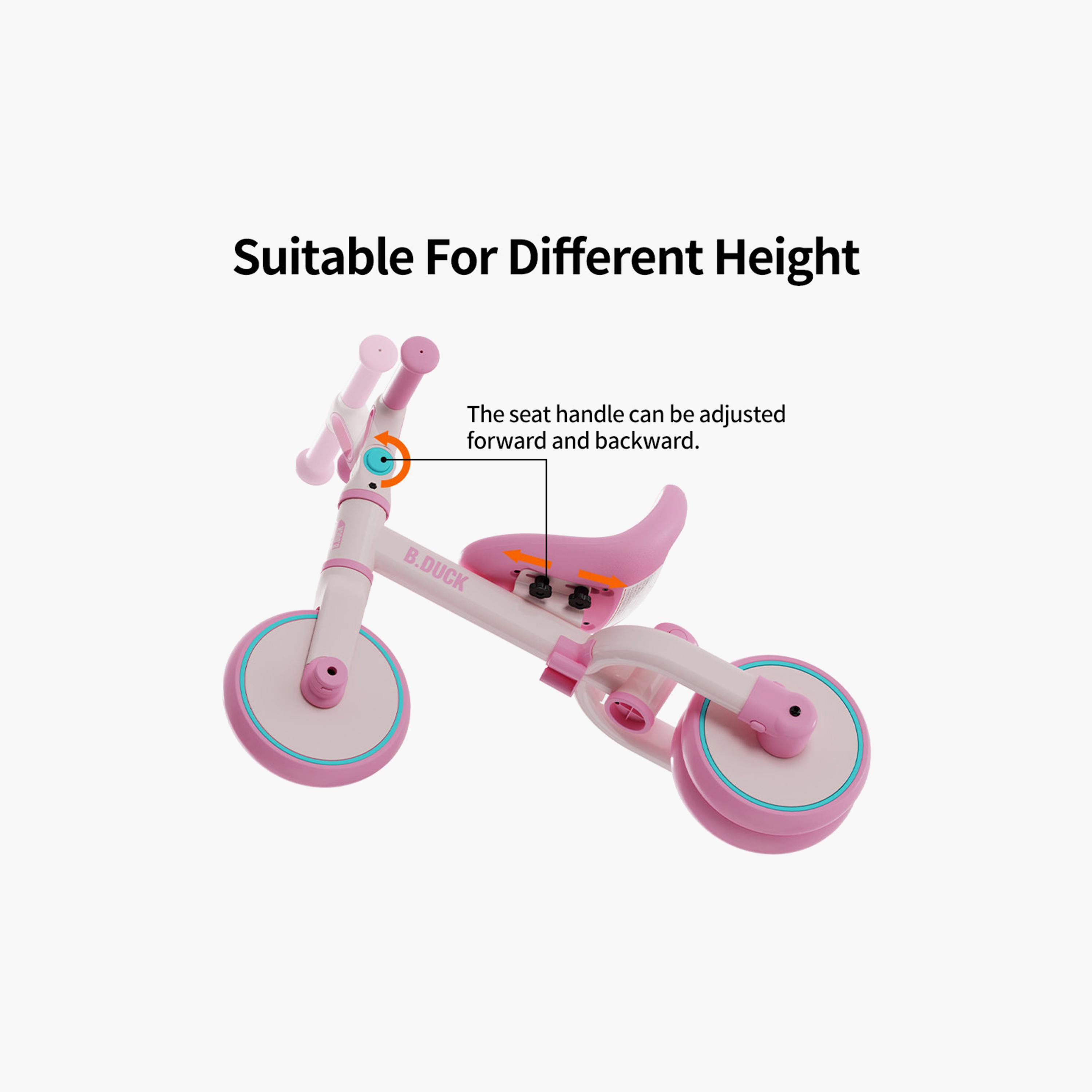 B Duck 4-In-1 Tricycle with Push Handle-toys-outdoor-bikesandrideons-image-5
