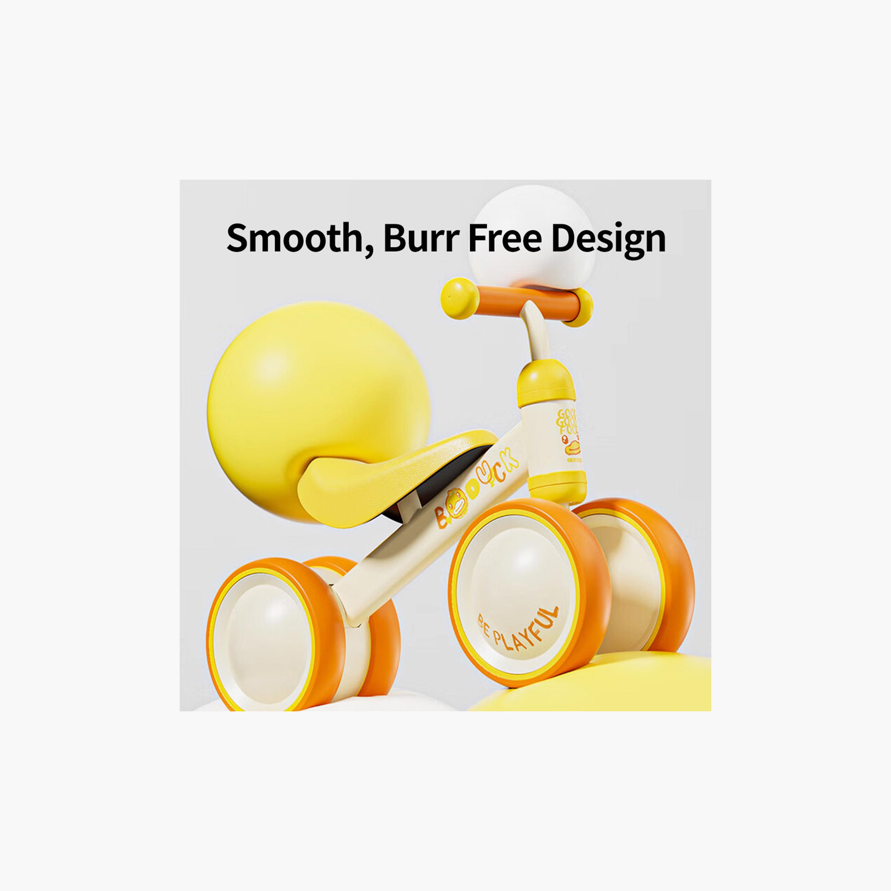 دراجة توازن مع مقابض وعجلات مانعة للانزلاق من بي داك - أصفر-toys-outdoor-bikesandrideons-image-4