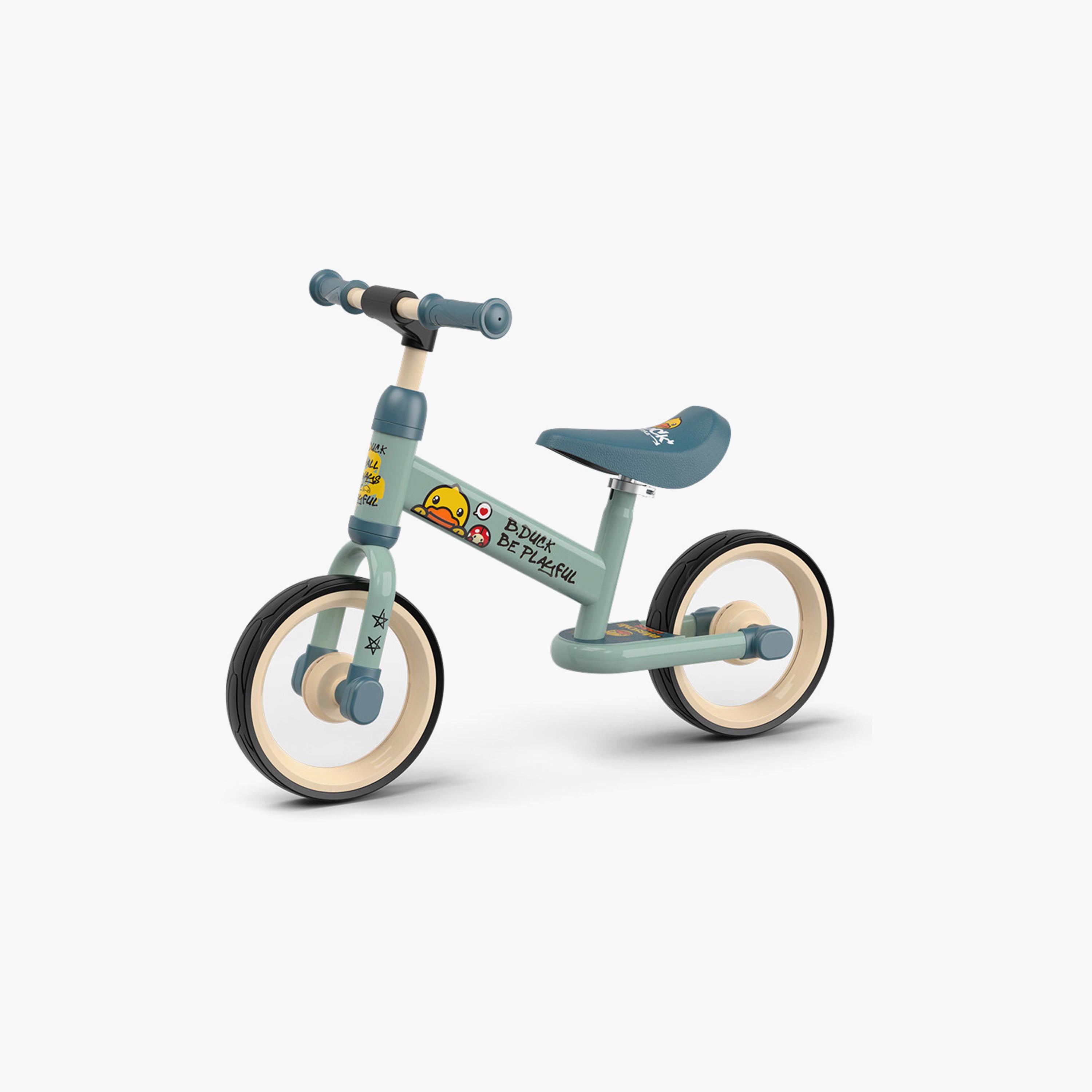 B Duck Balance Bike with Height Adjustable Saddle, Anti-Slip Handle & Wheels-toys-outdoor-bikesandrideons-bikes-image-1