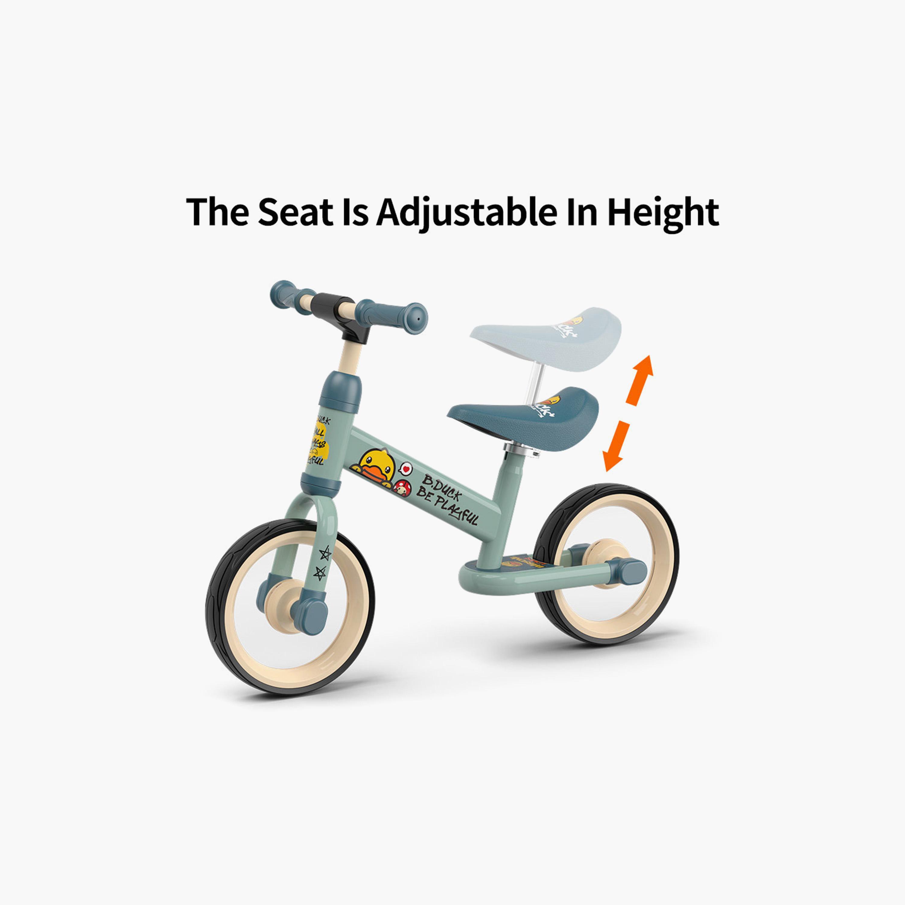 B Duck Balance Bike with Height Adjustable Saddle, Anti-Slip Handle & Wheels-toys-outdoor-bikesandrideons-bikes-image-3