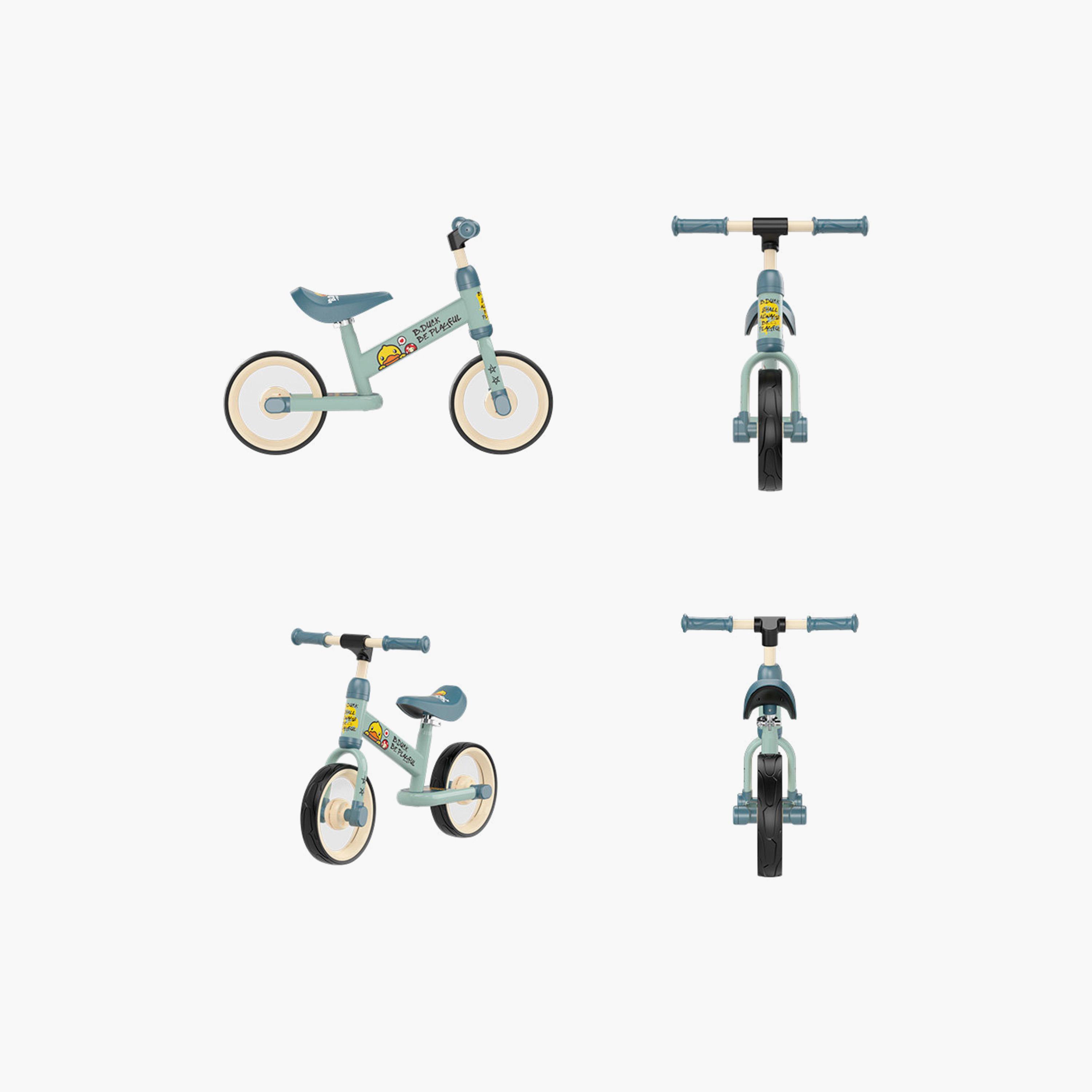 B Duck Balance Bike with Height Adjustable Saddle, Anti-Slip Handle & Wheels-toys-outdoor-bikesandrideons-bikes-image-5