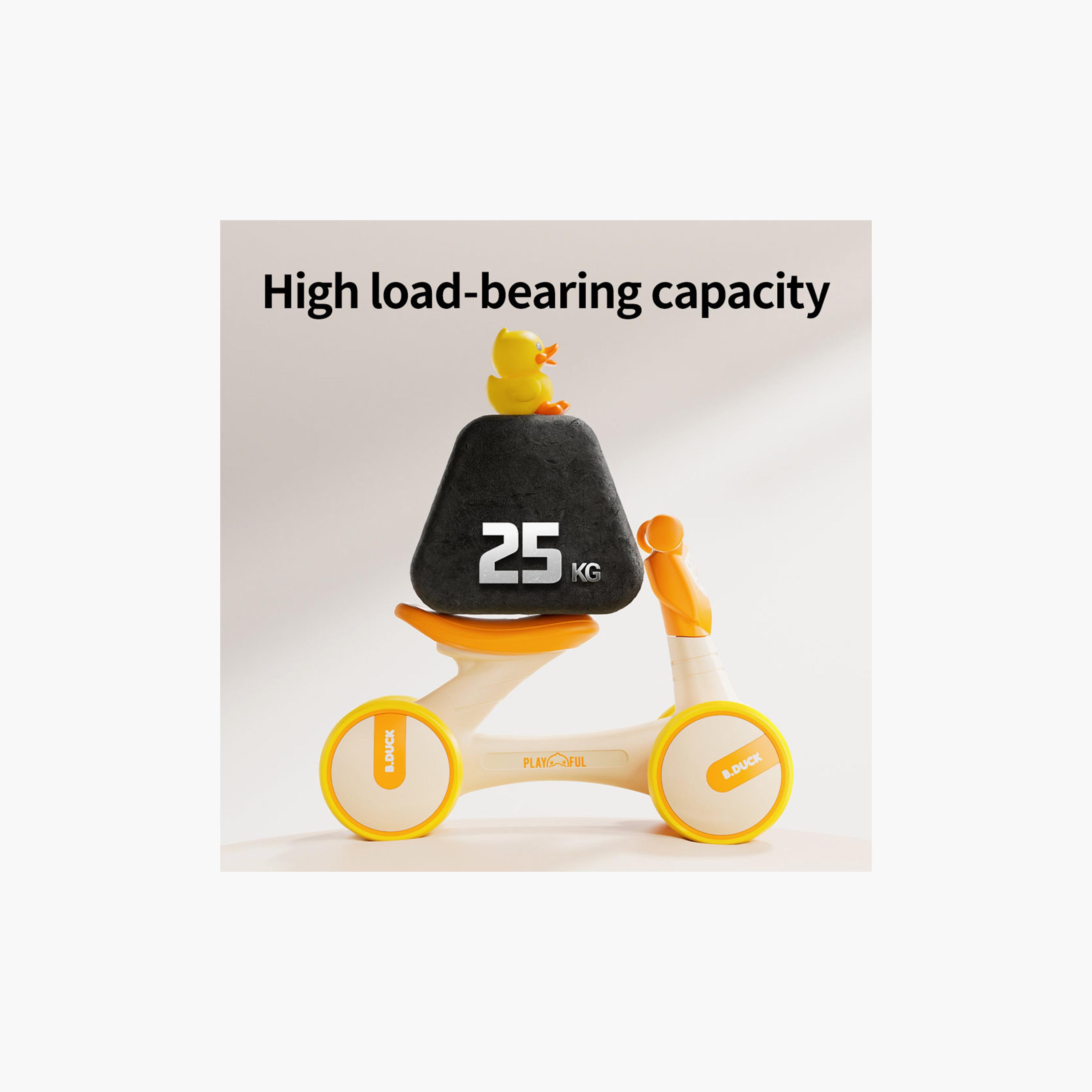 دراجة توازن مع عجلات ومقود مانع للانزلاق من بي داك - أصفر-toys-outdoor-bikesandrideons-image-4