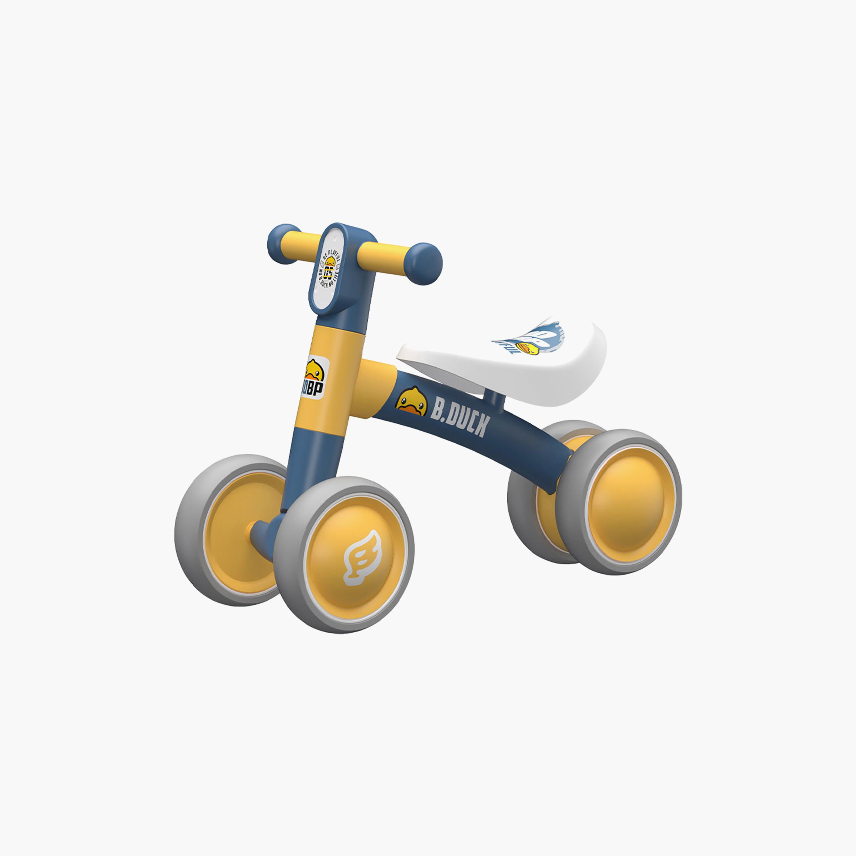 دراجة توازن مع عجلات ومقود مانع للانزلاق من بي داك - أزرق-toys-outdoor-bikesandrideons-image-1