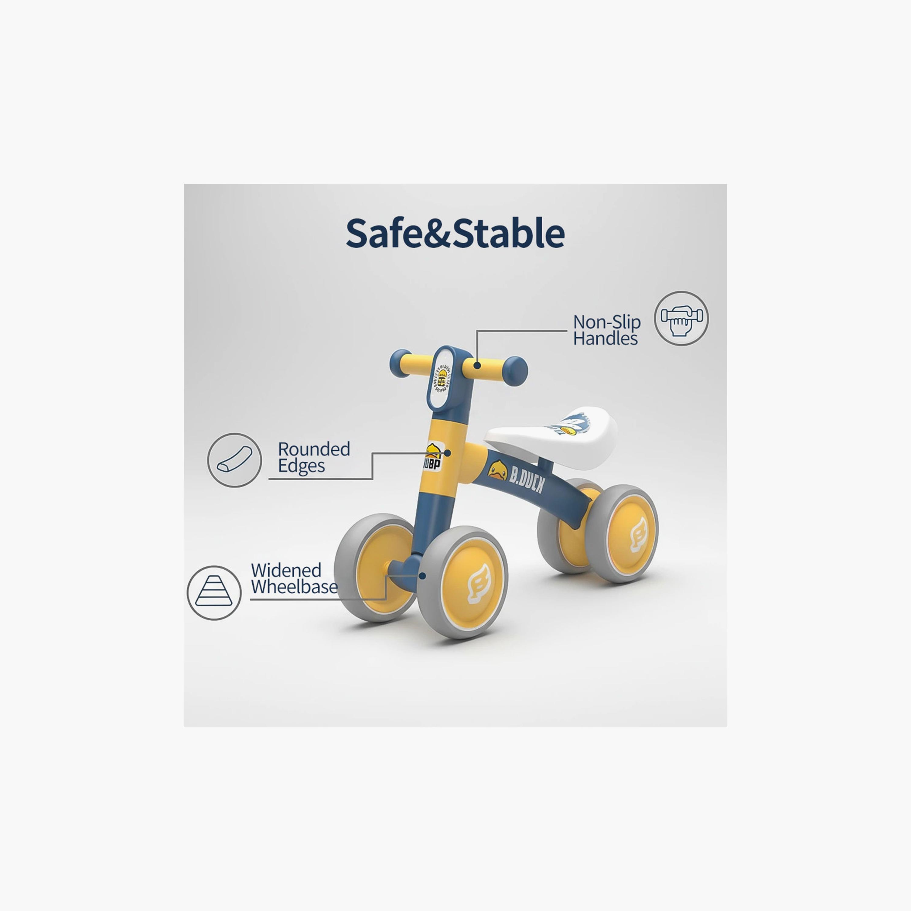 دراجة توازن مع عجلات ومقود مانع للانزلاق من بي داك - أزرق-toys-outdoor-bikesandrideons-image-2