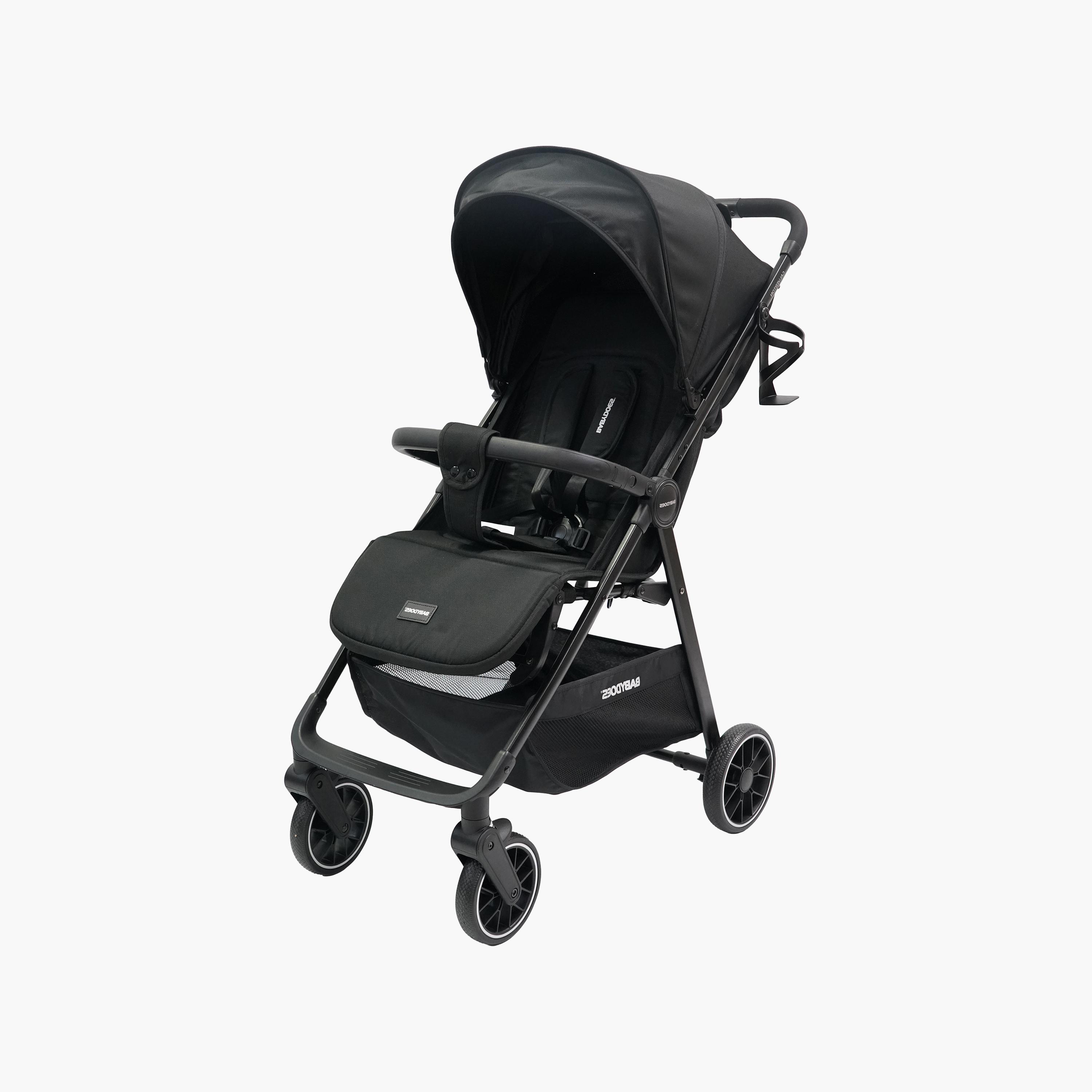 عربة أطفال قابلة للطي بيد واحدة مع حزام أمان بـ 5 نقاط - حتى 22 كجم من بيبيدوز-baby-gear-strollersandprams-strollers-image-1