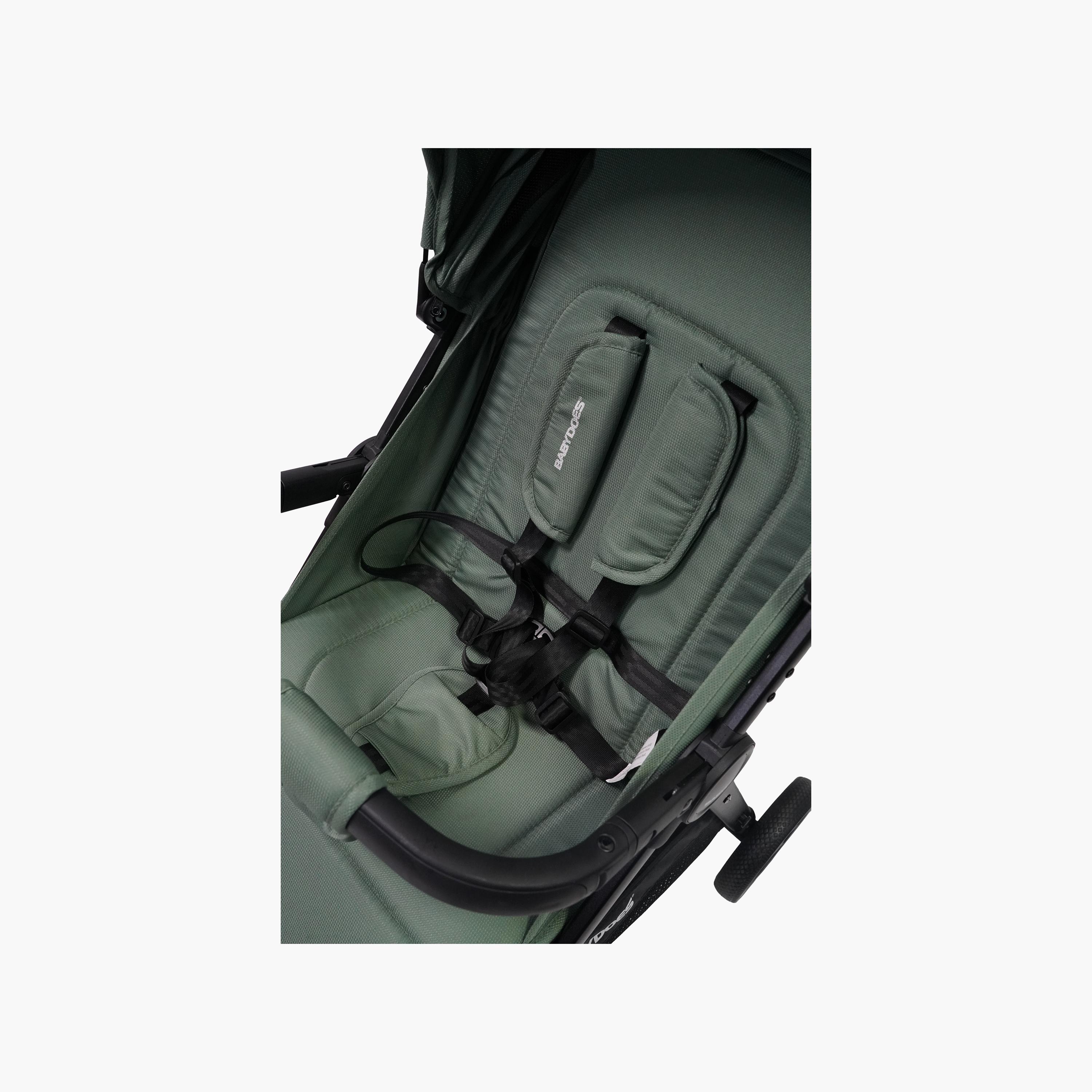 عربة أطفال قابلة للطي بيد واحدة مع حزام أمان بـ 5 نقاط - حتى 22 كجم من بيبيدوز-baby-gear-strollersandprams-strollers-image-6