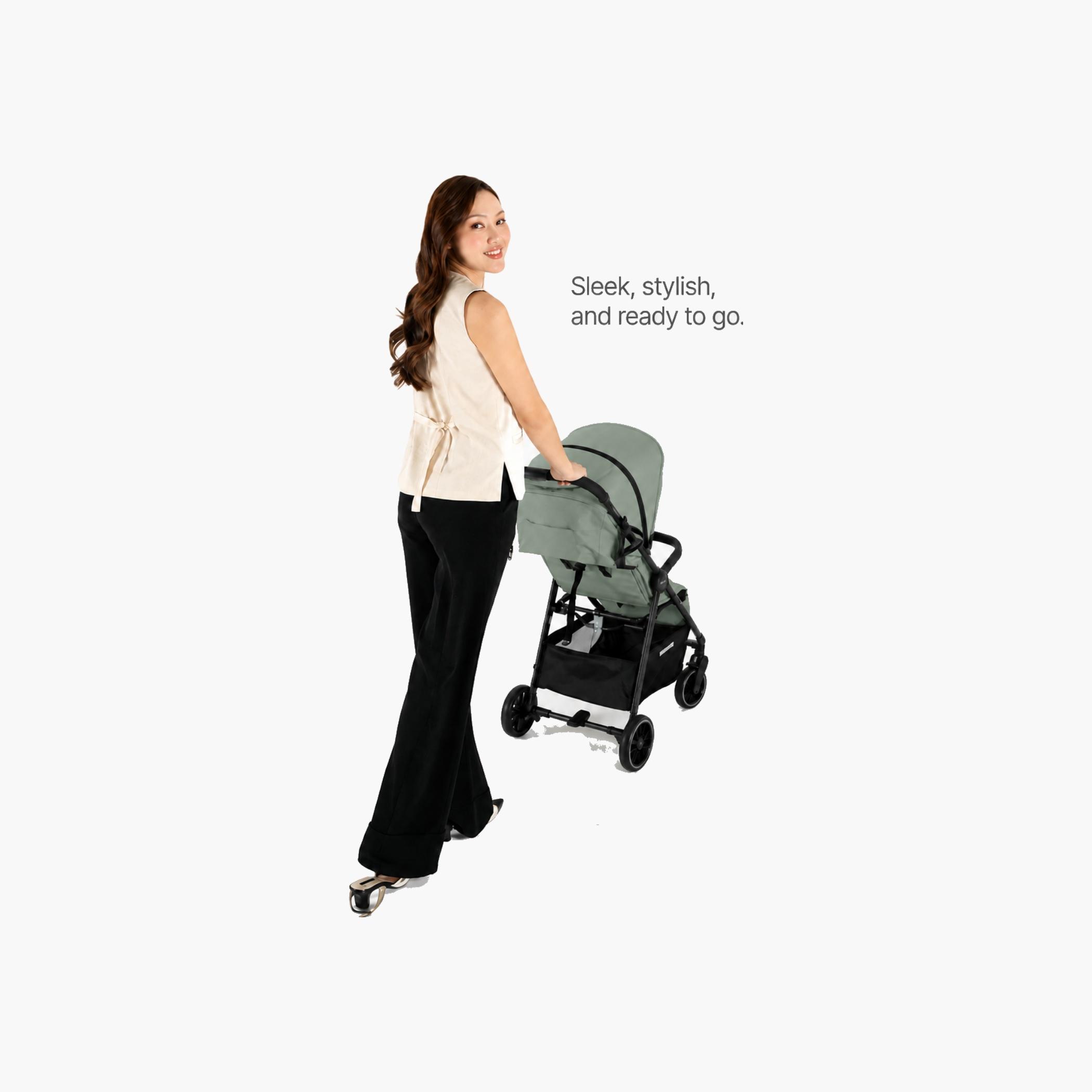 Babydoes Calverton - One-Hand Folding Baby Stroller, 5-Point Harness, Adjustable Backrest & Footrest, 0 to 3 Y (22 kg)-baby-gear-strollersandprams-strollers-image-10