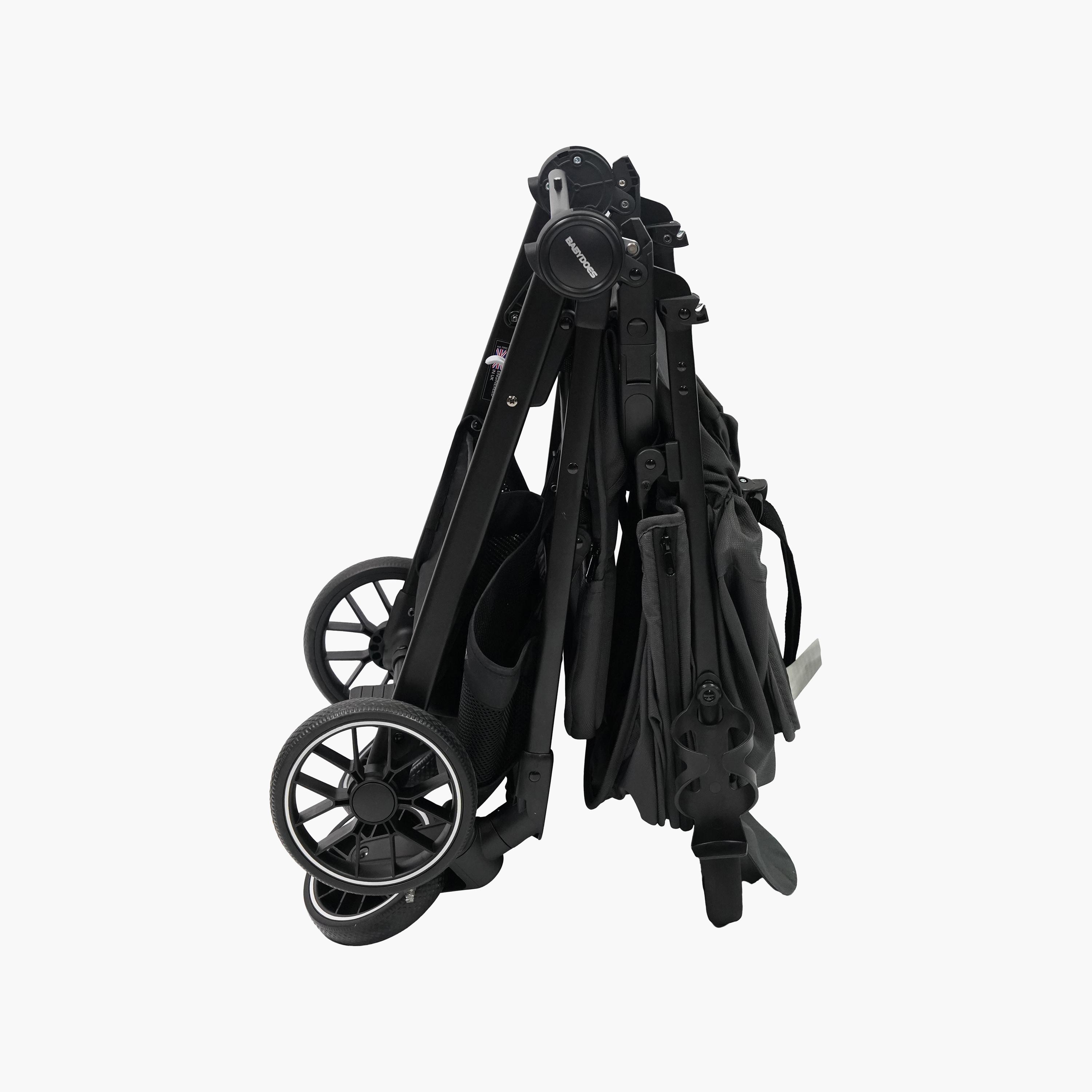عربة أطفال قابلة للطي بيد واحدة مع حزام أمان بـ 5 نقاط - حتى 22 كجم من بيبيدوز-baby-gear-strollersandprams-strollers-image-5