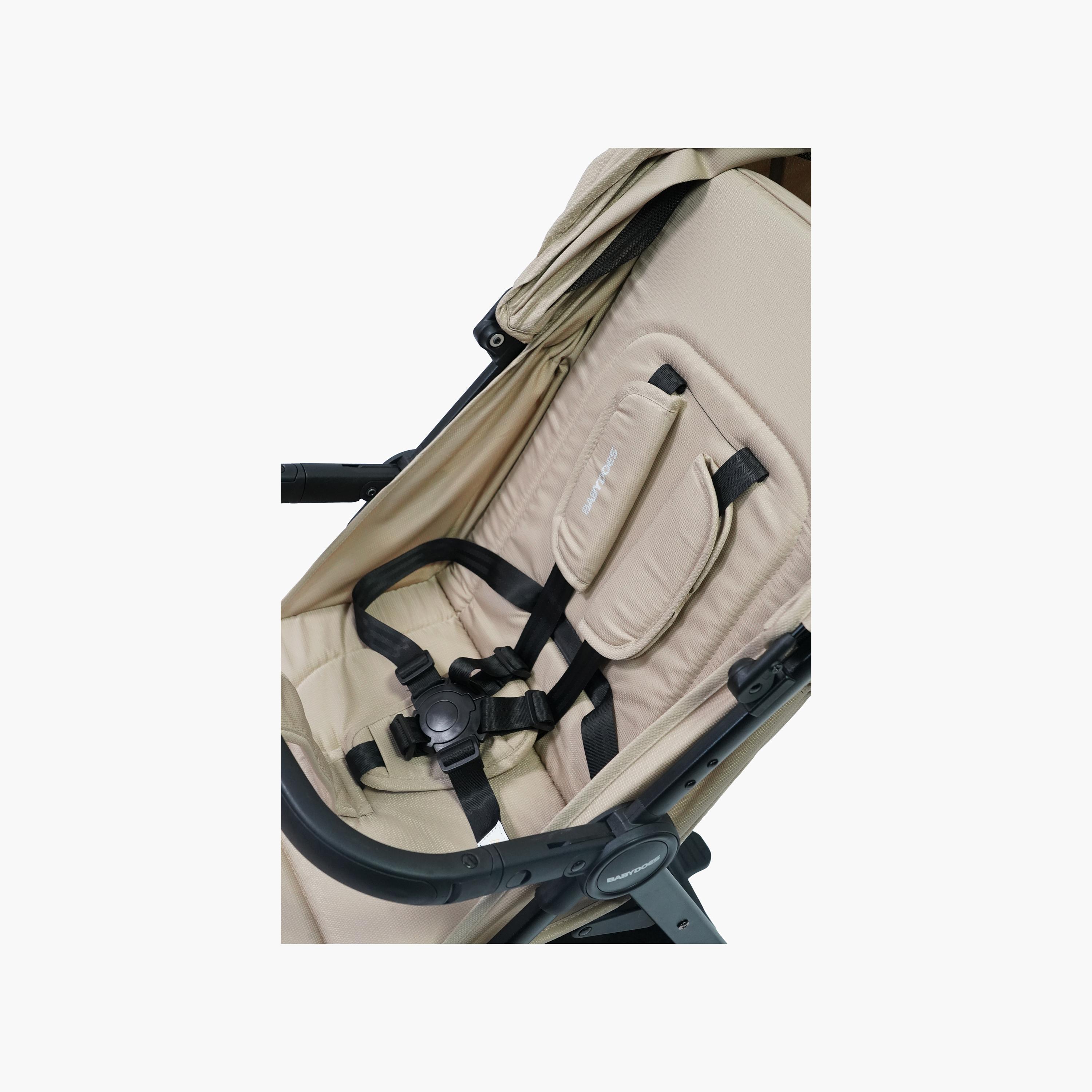 عربة أطفال قابلة للطي بيد واحدة مع حزام أمان بـ 5 نقاط - حتى 22 كجم من بيبيدوز-baby-gear-strollersandprams-strollers-image-6