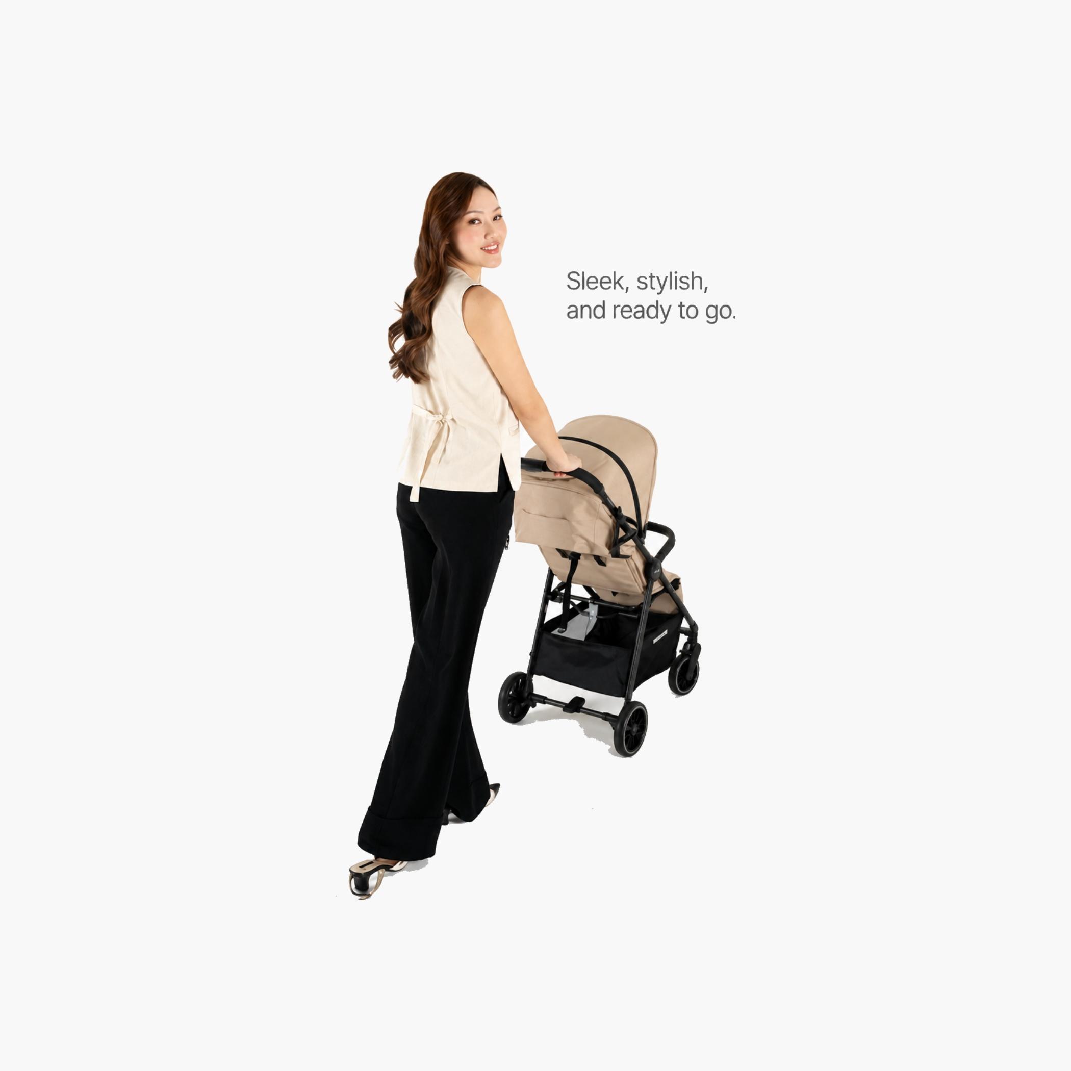 Babydoes Calverton - One-Hand Folding Baby Stroller, 5-Point Harness, Adjustable Backrest & Footrest, 0 to 3 Y (22 kg)-baby-gear-strollersandprams-strollers-image-10