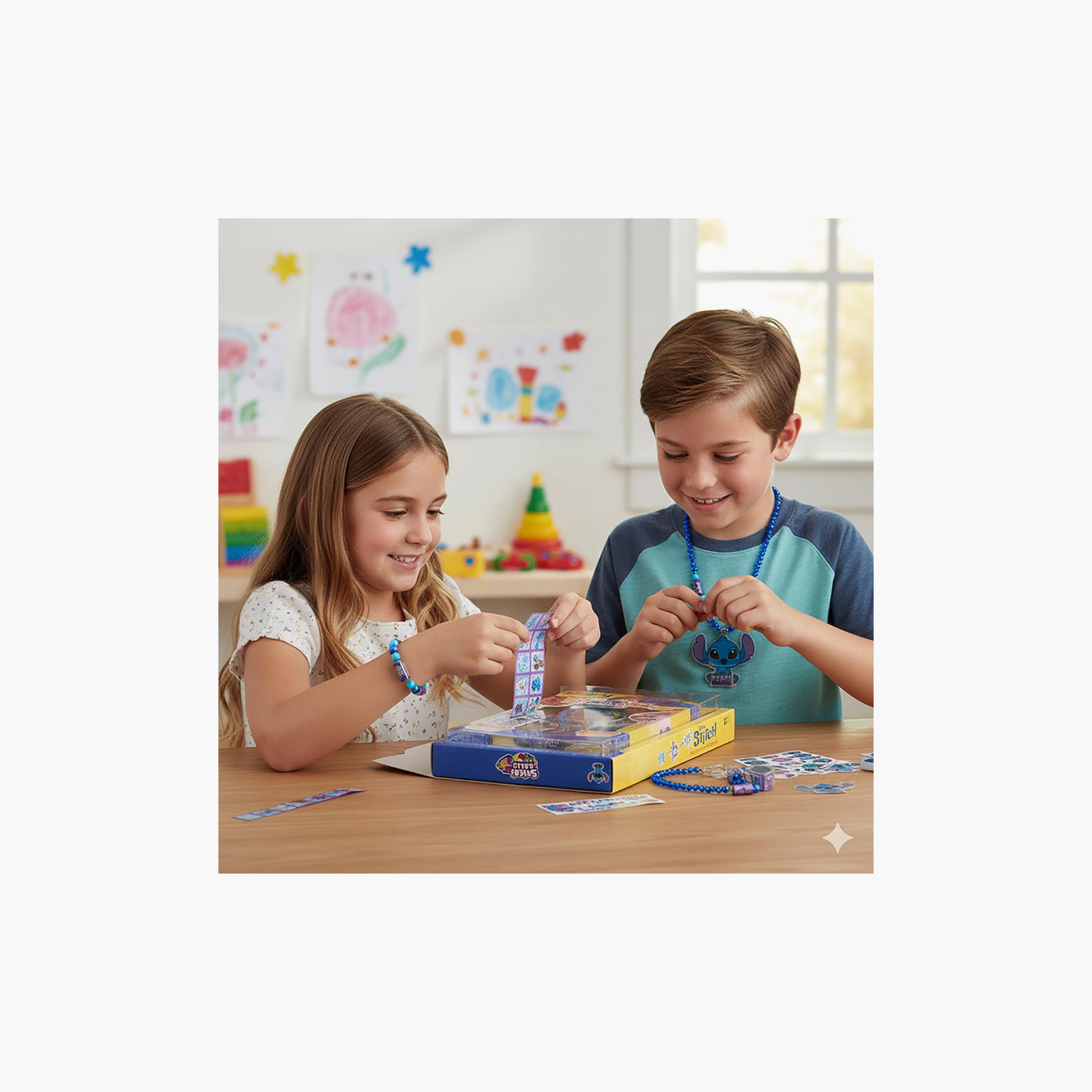 Sky Castle Sticki Rolls Collectible Sticker Bracelet & Necklace Set-school-artsandcrafts-image-4