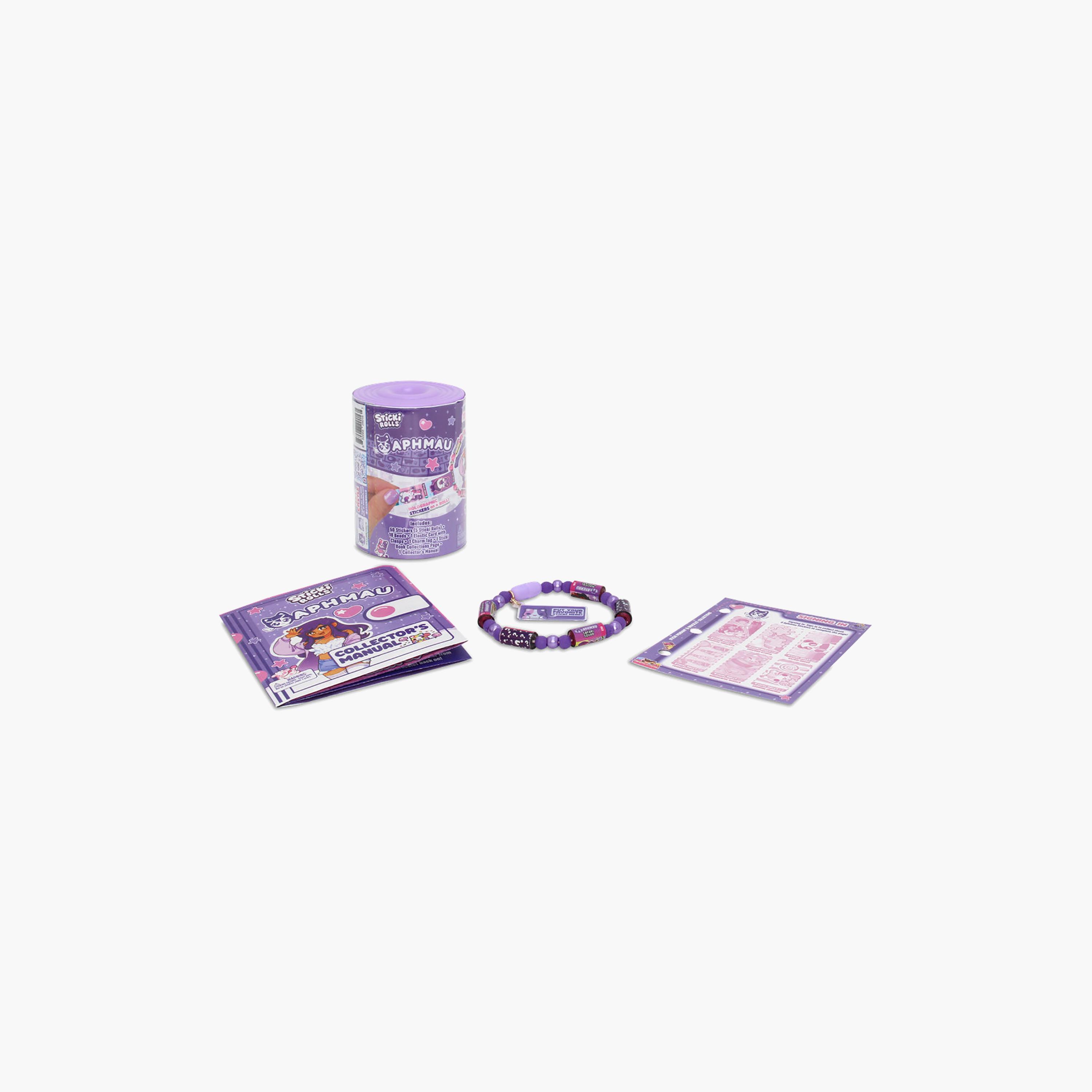 Sky Castle Sticki Rolls Aphmau Wearable Sticker Bracelet Set-school-artsandcrafts-image-1