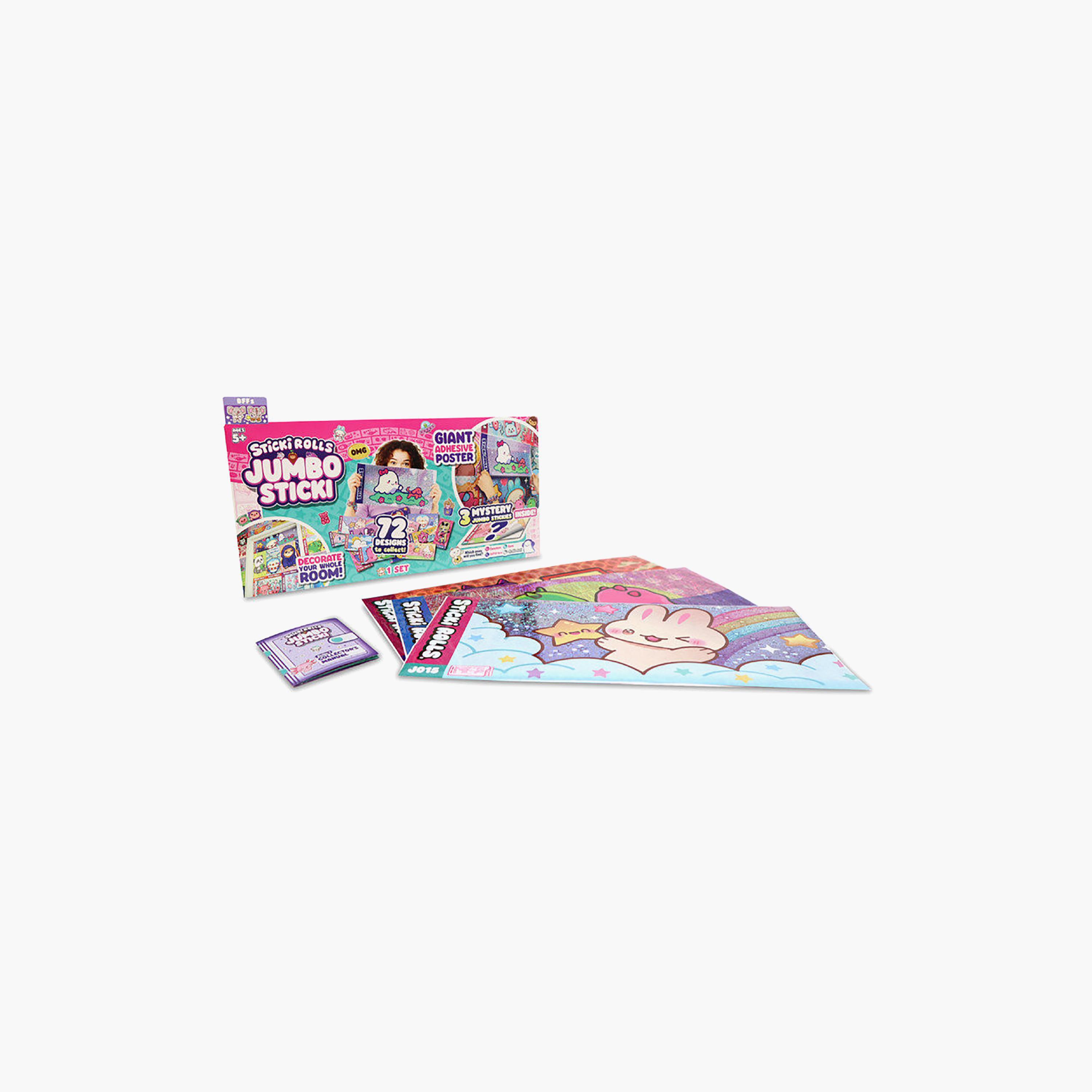Sky Castle Sticki Rolls Collectible Giant Mystery Stickers - Pack of 3-school-artsandcrafts-image-1