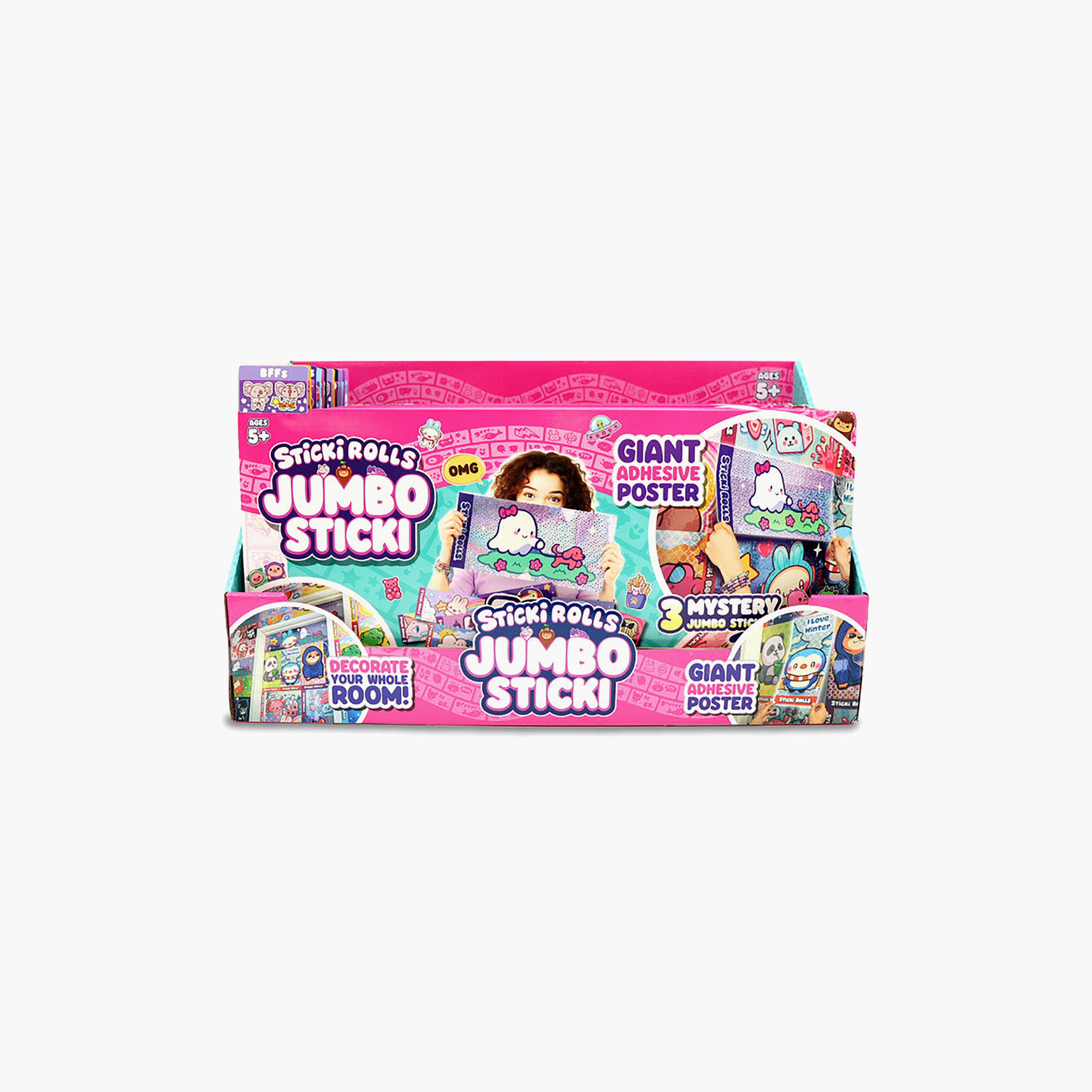 Sky Castle Sticki Rolls Collectible Giant Mystery Stickers - Pack of 3-school-artsandcrafts-image-3