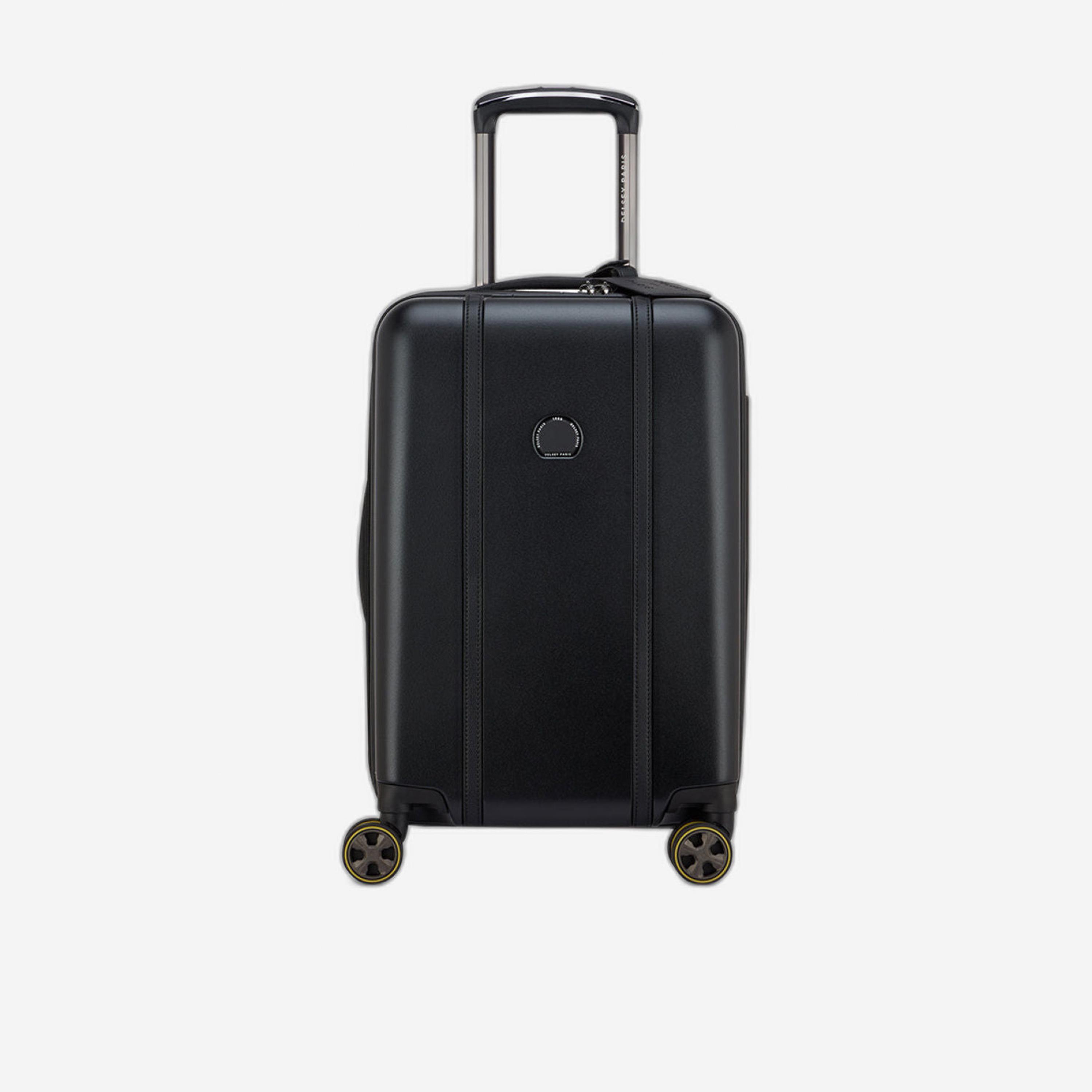 Delsey Paris Cadence 55 CM Small Cabin Polycarbonate with ABS Hard Sided 4-Wheeler Spinner Trolley Bag with TSA Lock-travel-luggagesandbags-luggage-image-1